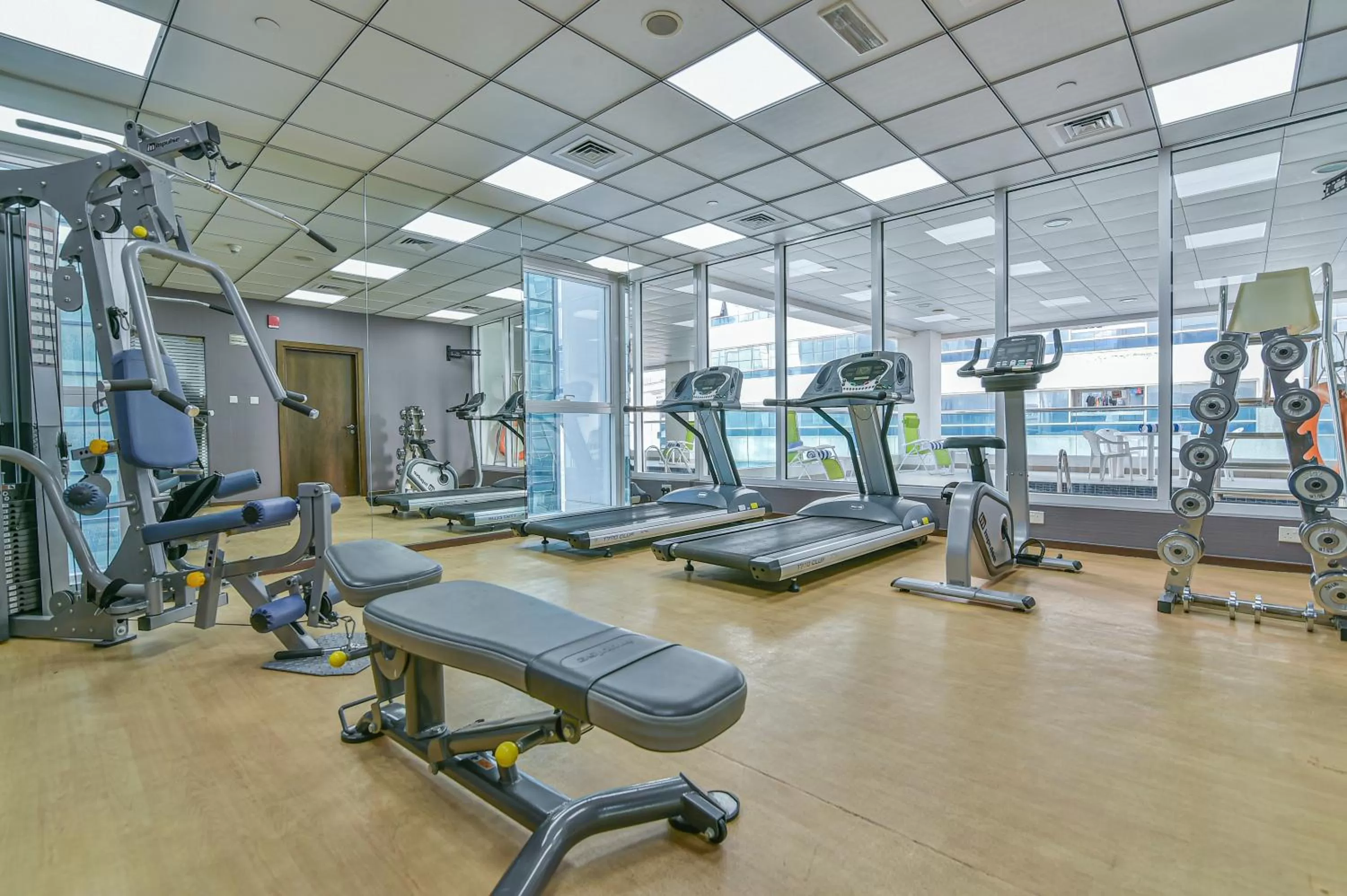 Fitness centre/facilities in VISTA HOTEL APARTMENTS DELUXE
