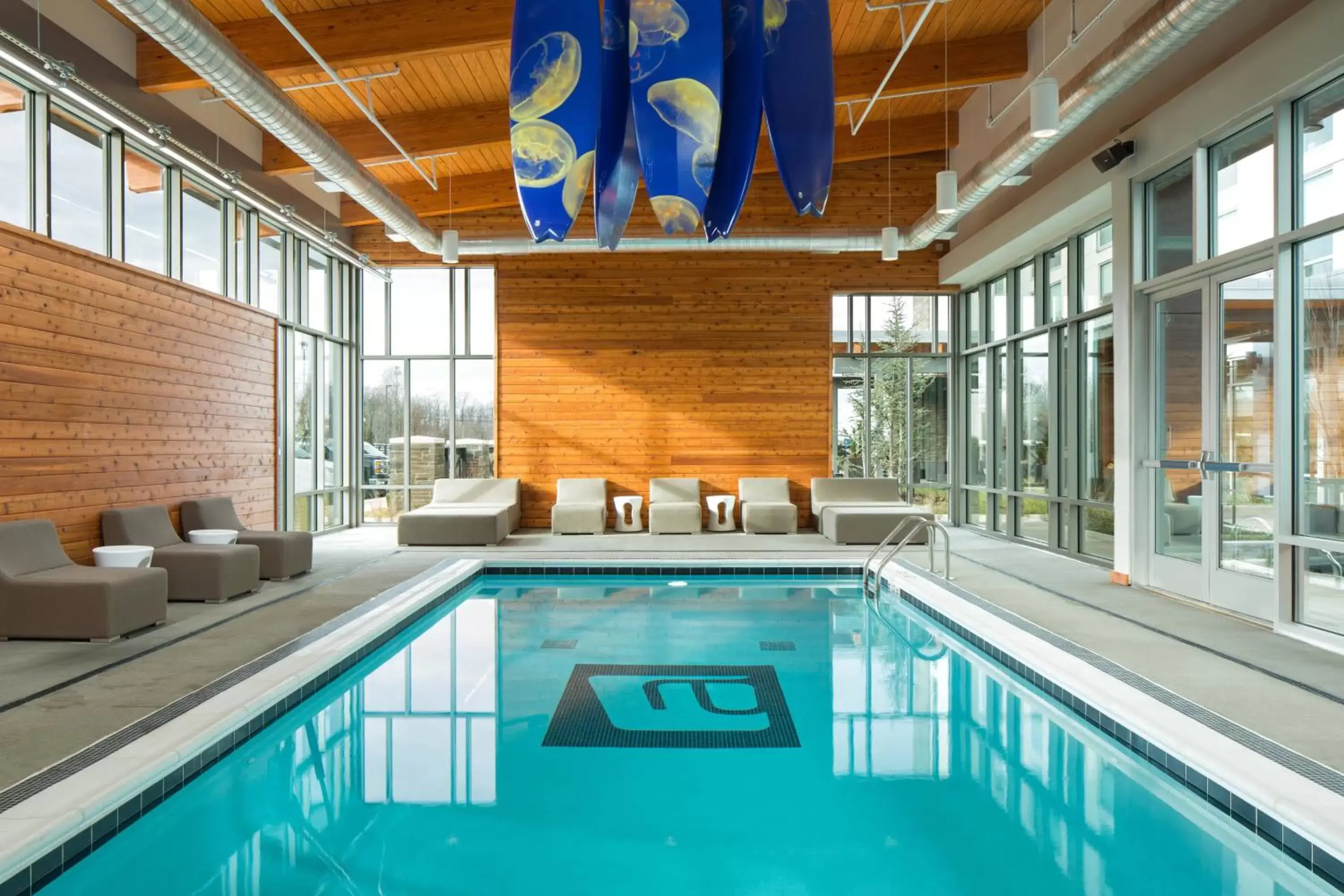 Fitness centre/facilities, Swimming Pool in Aloft Louisville East