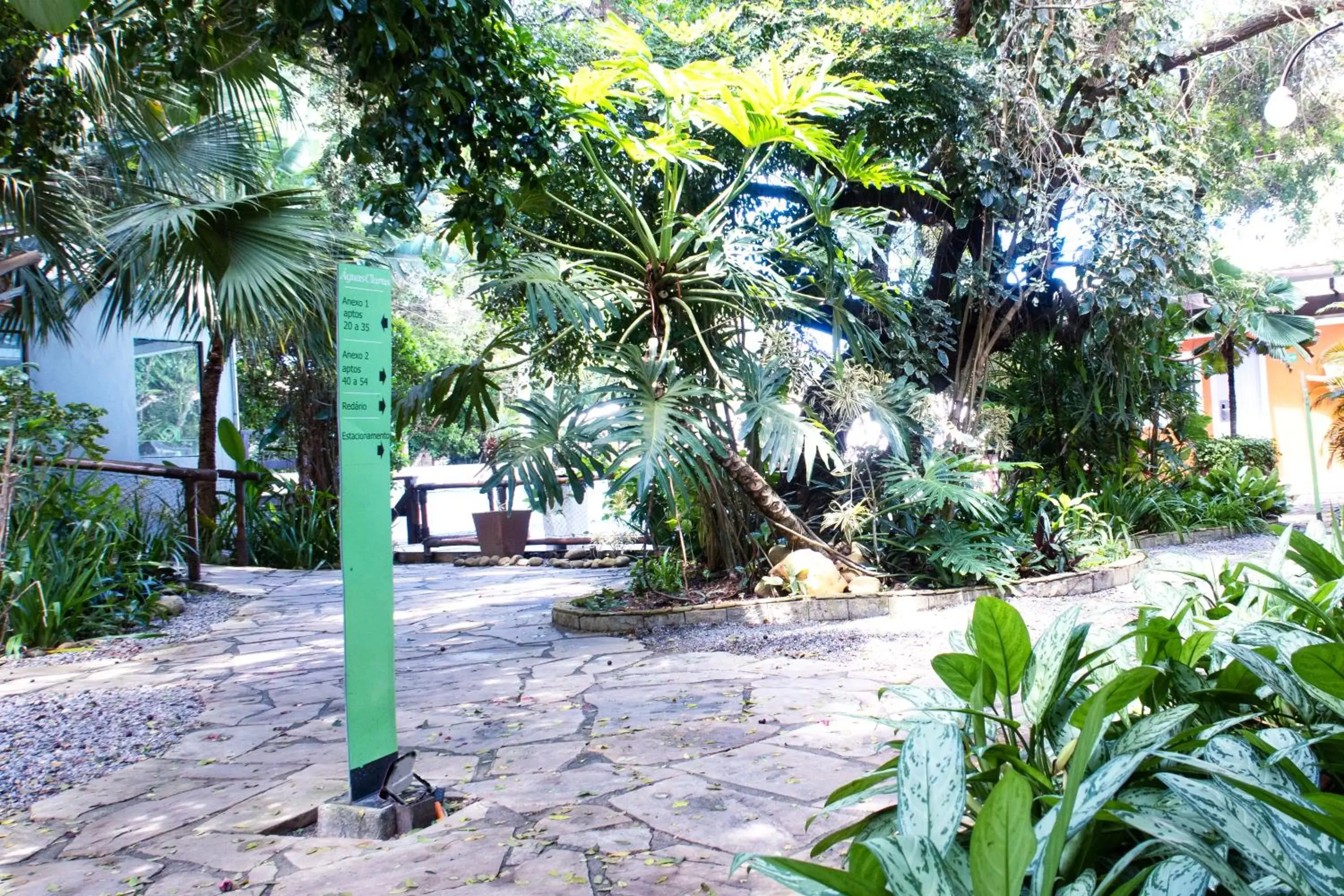 Garden in Pousada Aguas Claras