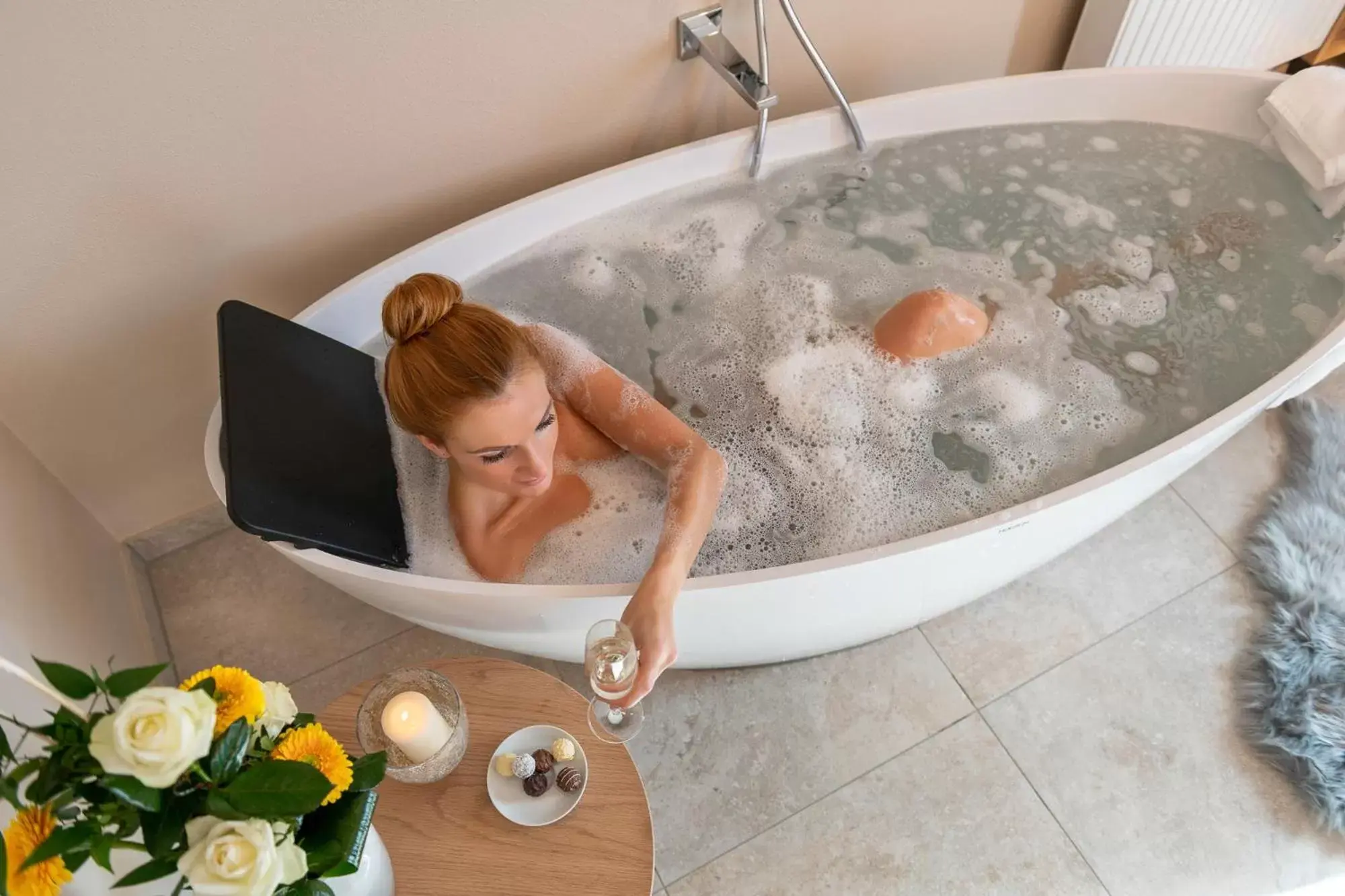 Bath in Landrefugium Obermüller Balancehotel