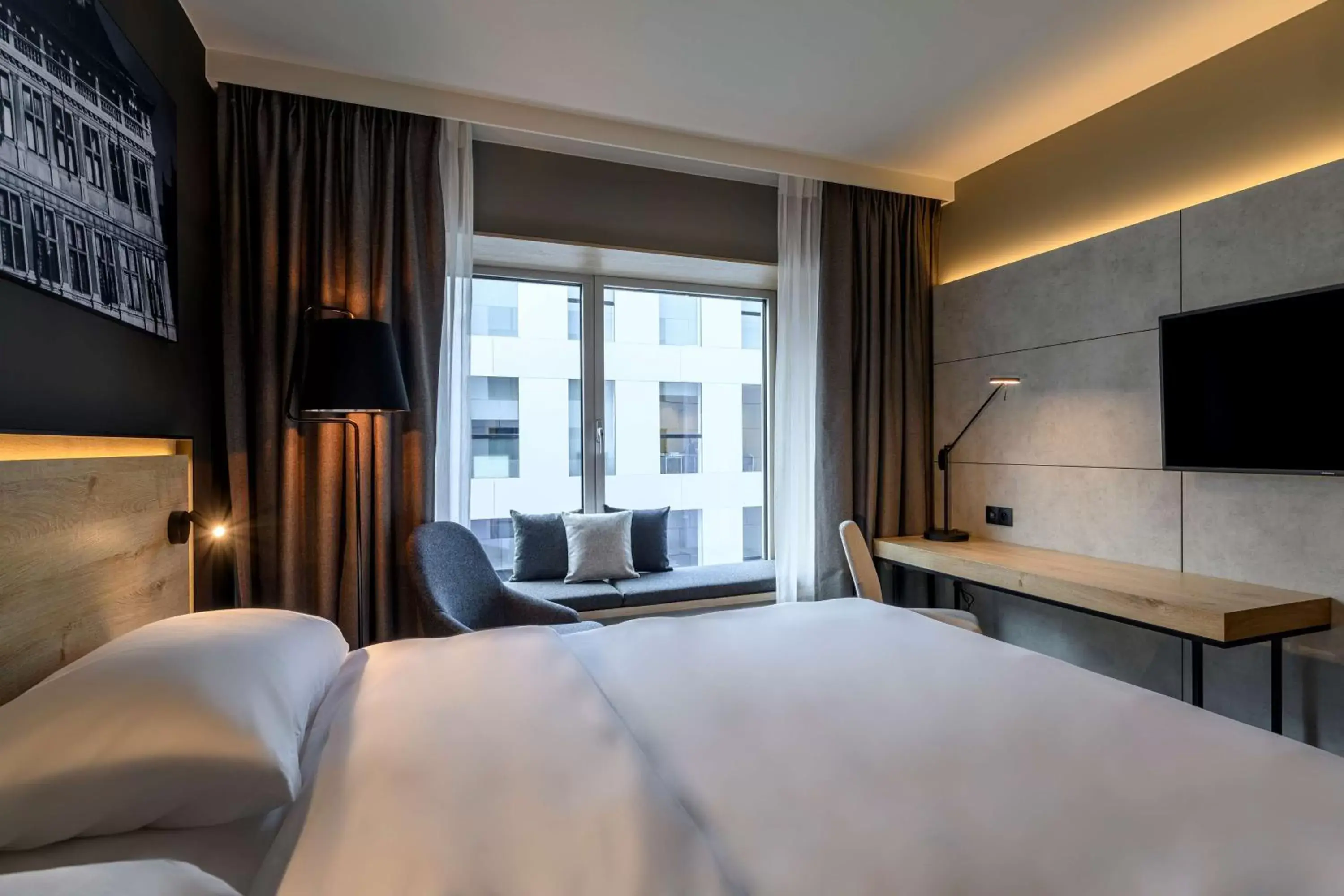 Photo of the whole room, Bed in Park Inn by Radisson Antwerp Berchem
