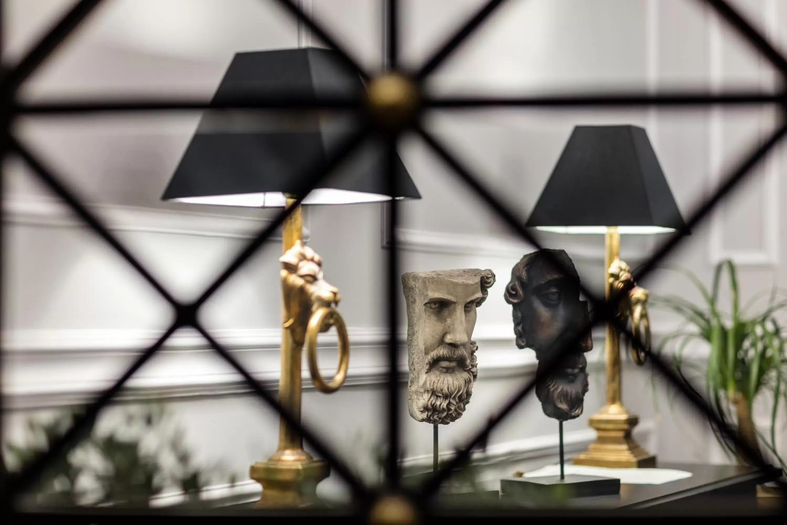 Decorative detail in Athens Mansion Luxury Suites