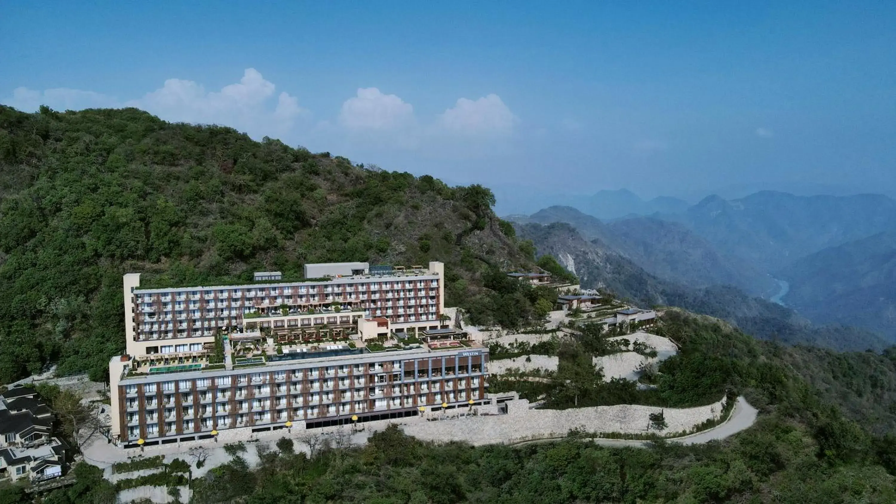 Facade/entrance, Bird's-eye View in The Westin Resort & Spa Himalayas