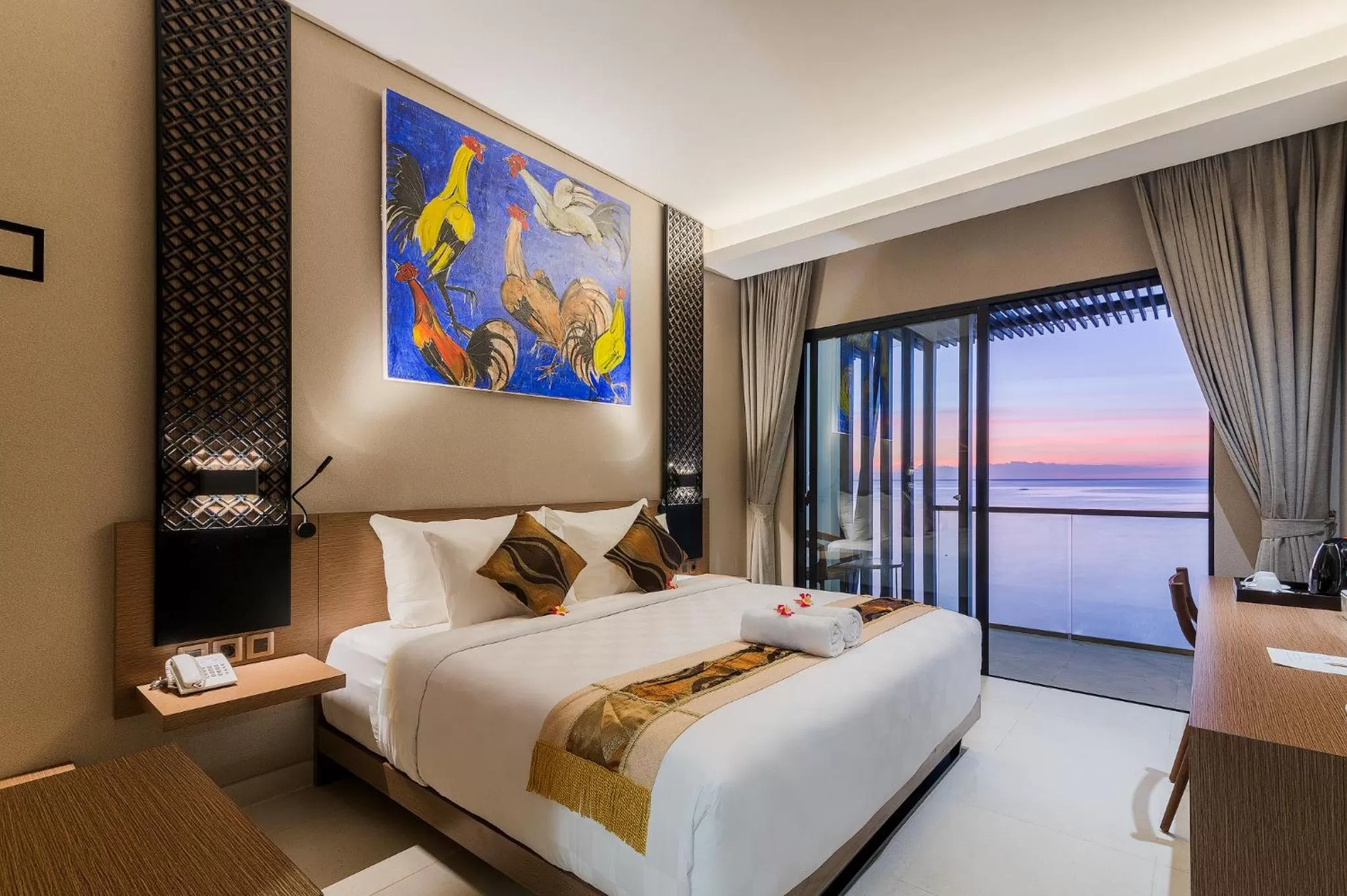 Bedroom, Bed in Padmasari Resort Lovina