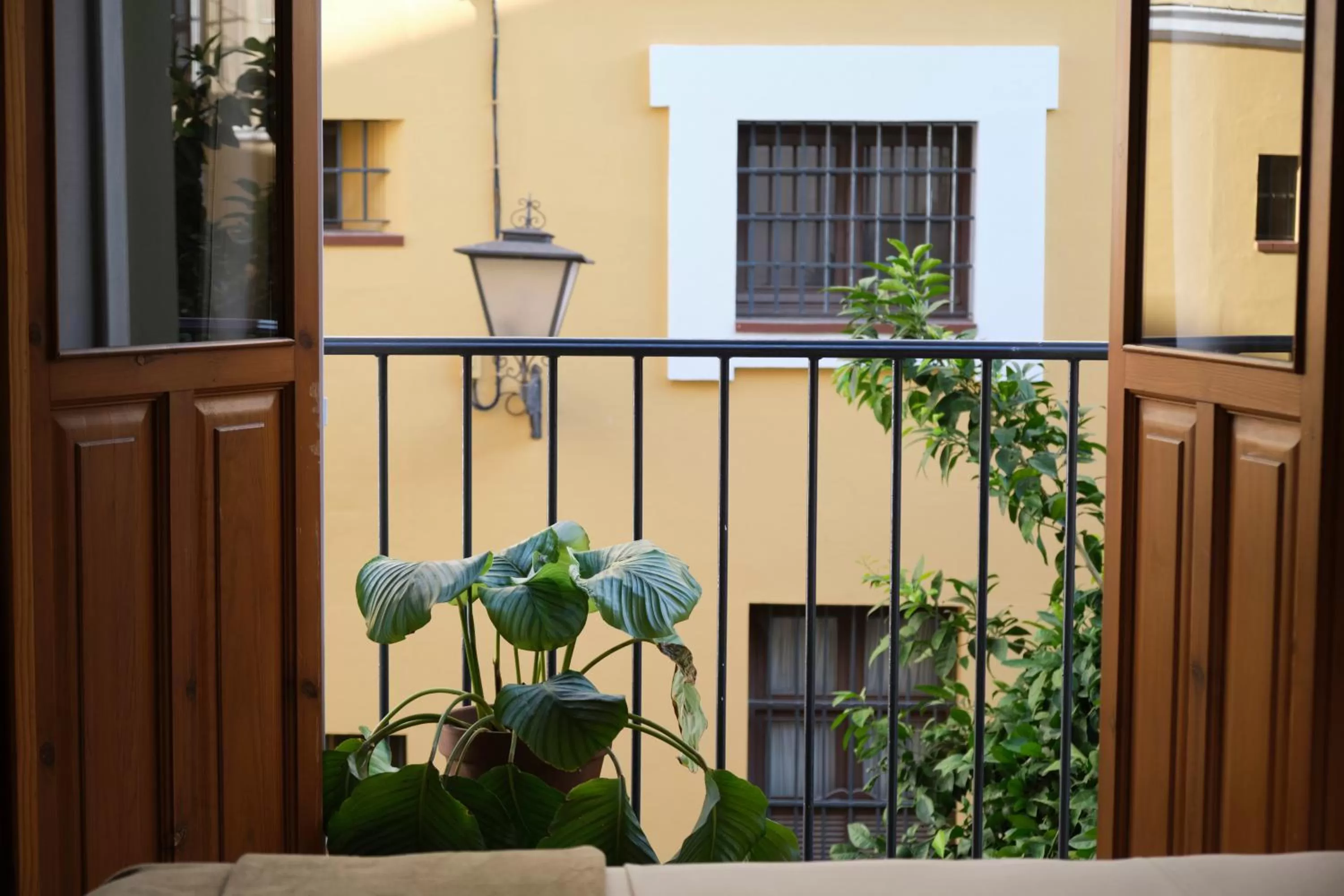 Balcony/Terrace in Sweet Sevilla Suites