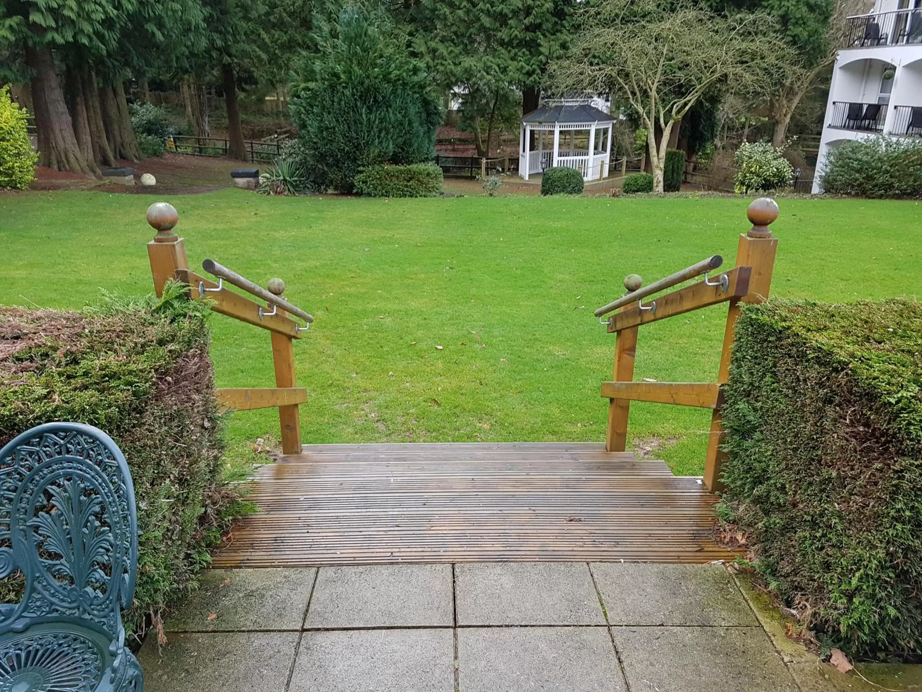 Garden in Buckatree Hall Hotel