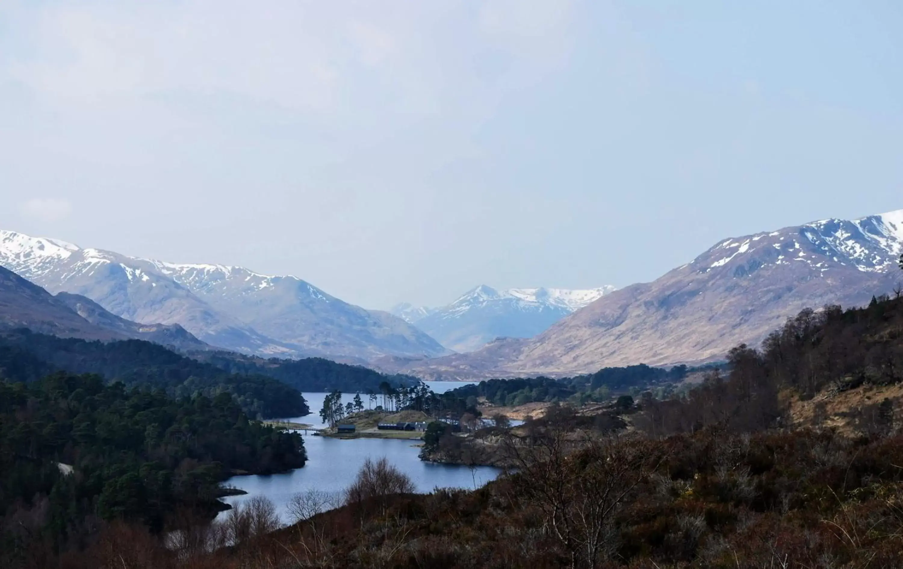 Natural landscape, Mountain View in Doric House