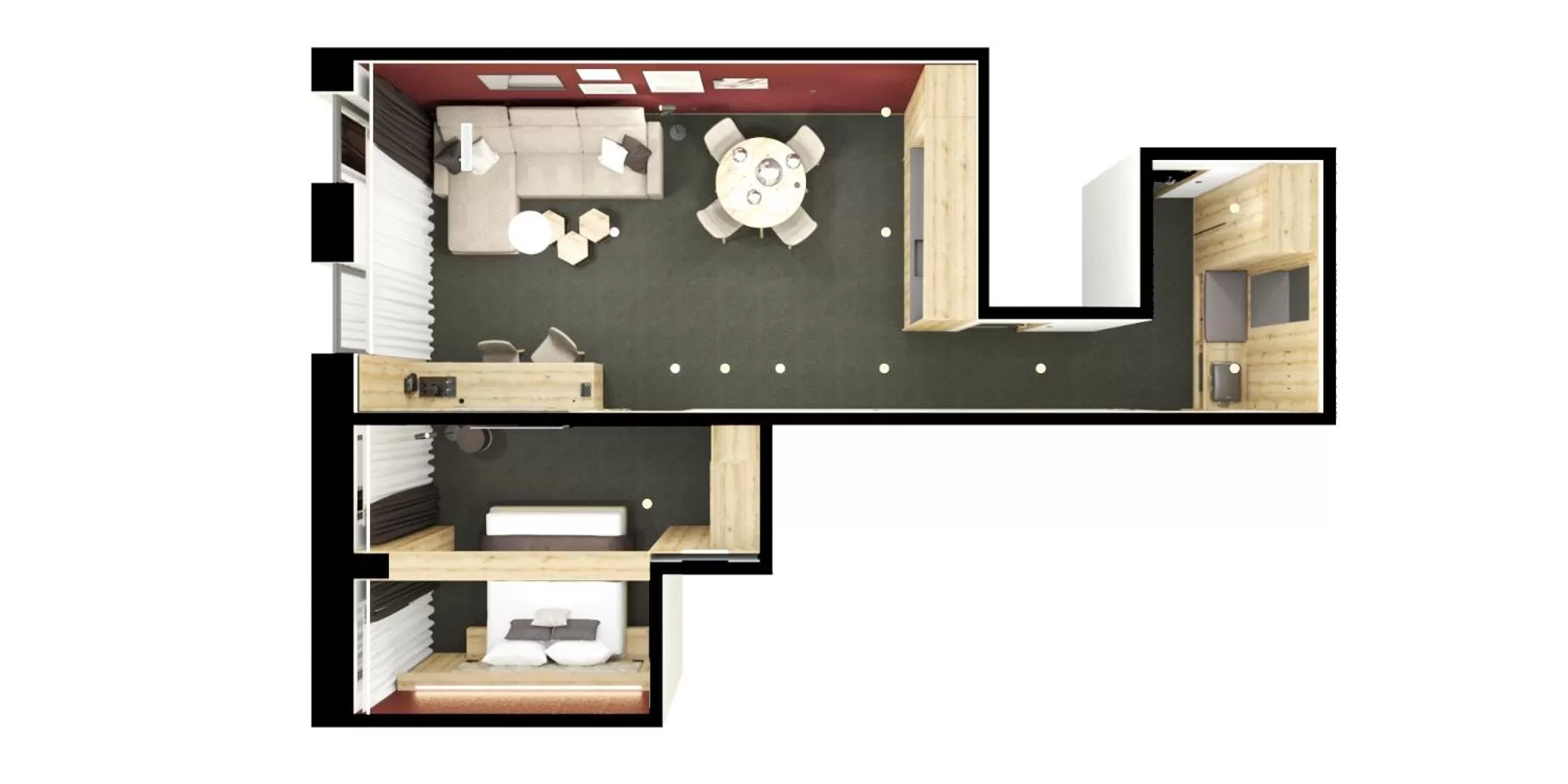 Floor plan in RM Hotel Wellness & Congress