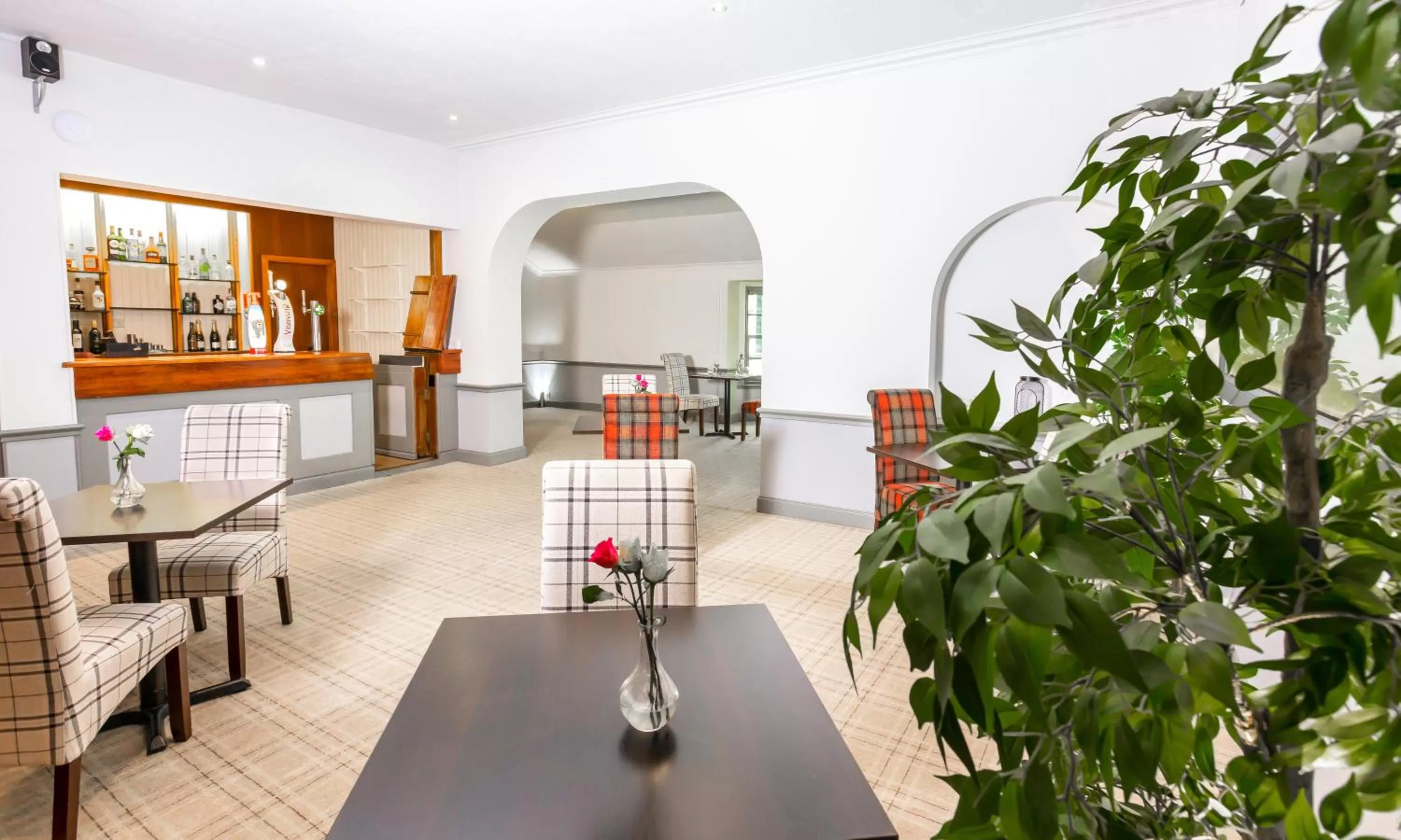 Restaurant/places to eat in Green Hotel