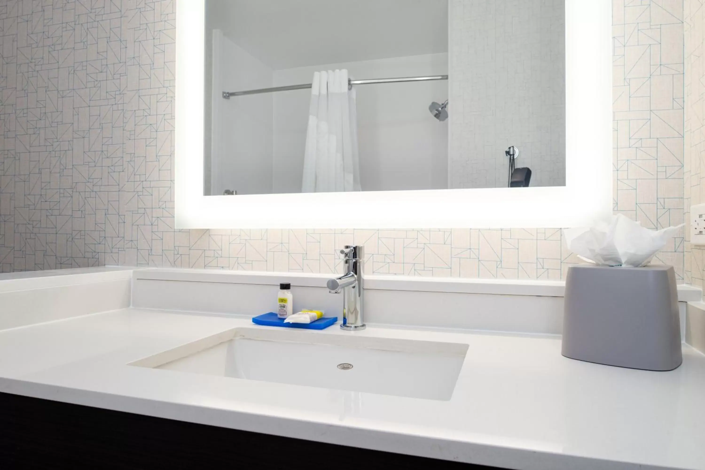 Bathroom in Holiday Inn Express & Suites - Romeoville - Joliet North, an IHG Hotel