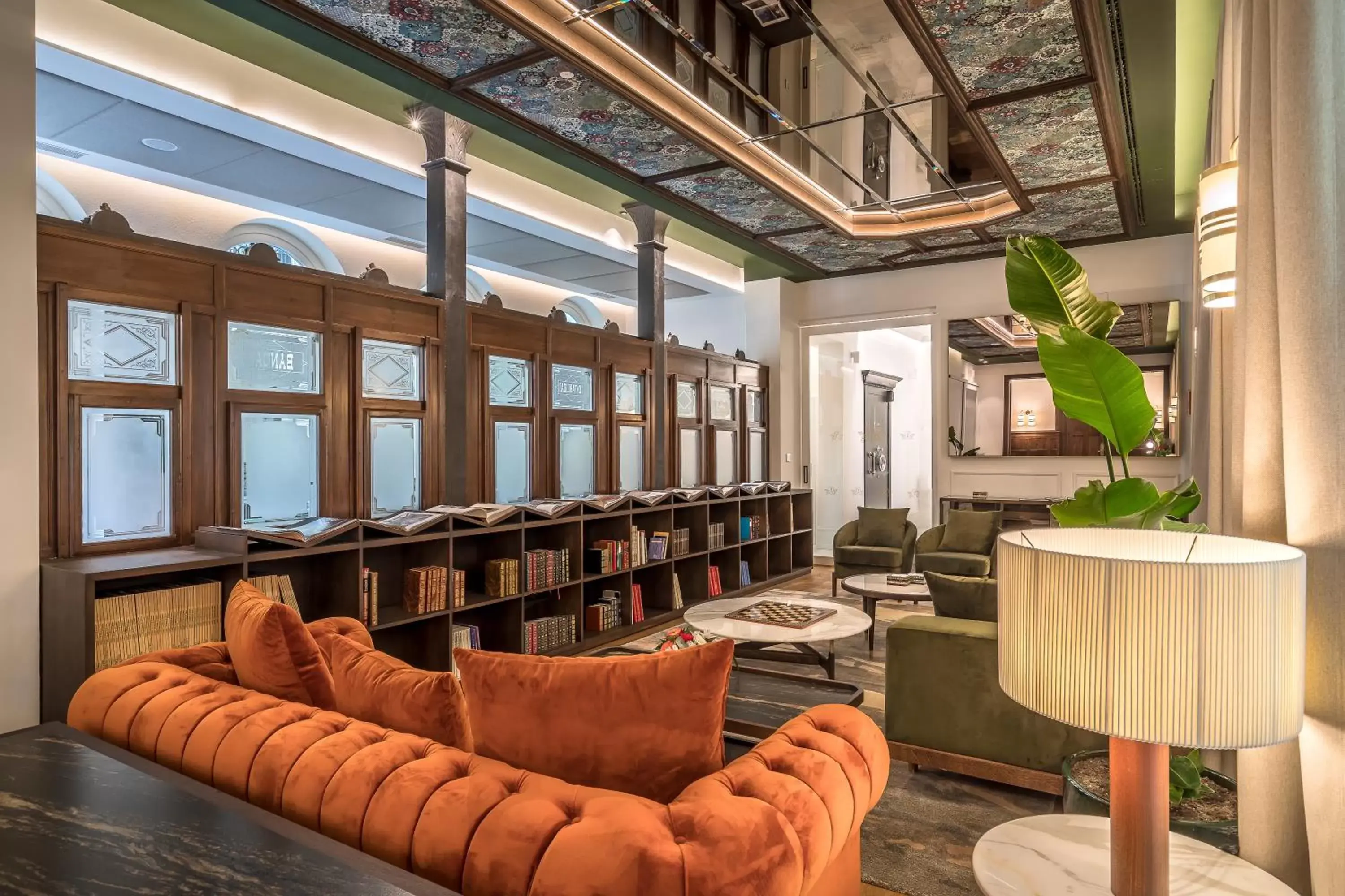 Library in Palacio Gran Vía, a Royal Hideaway Hotel