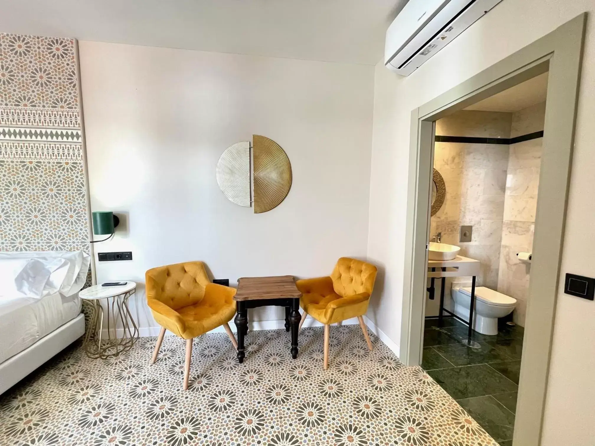 Living room, Seating Area in Hotel Adealba Badajoz