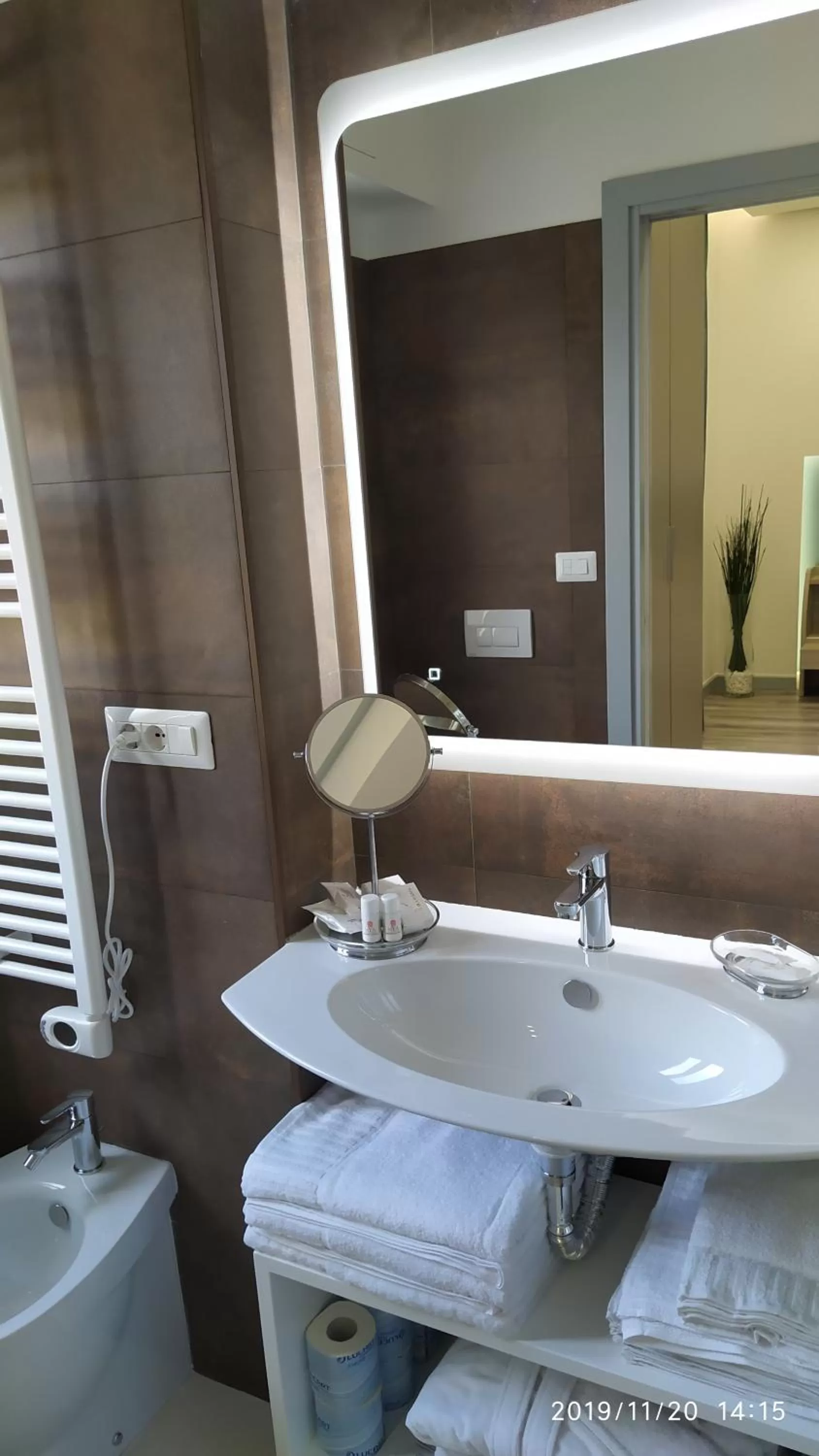 Toilet in B&B La Stazione