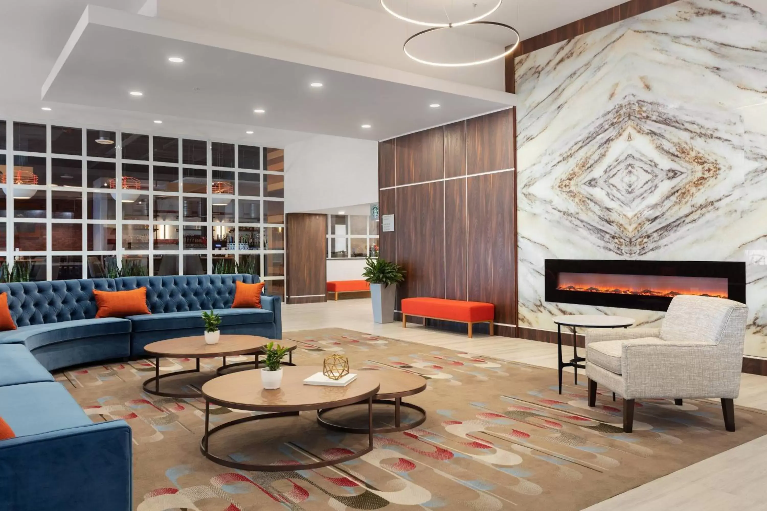 Lobby or reception, Lobby/Reception in Delta Hotels by Marriott - Indianapolis Airport