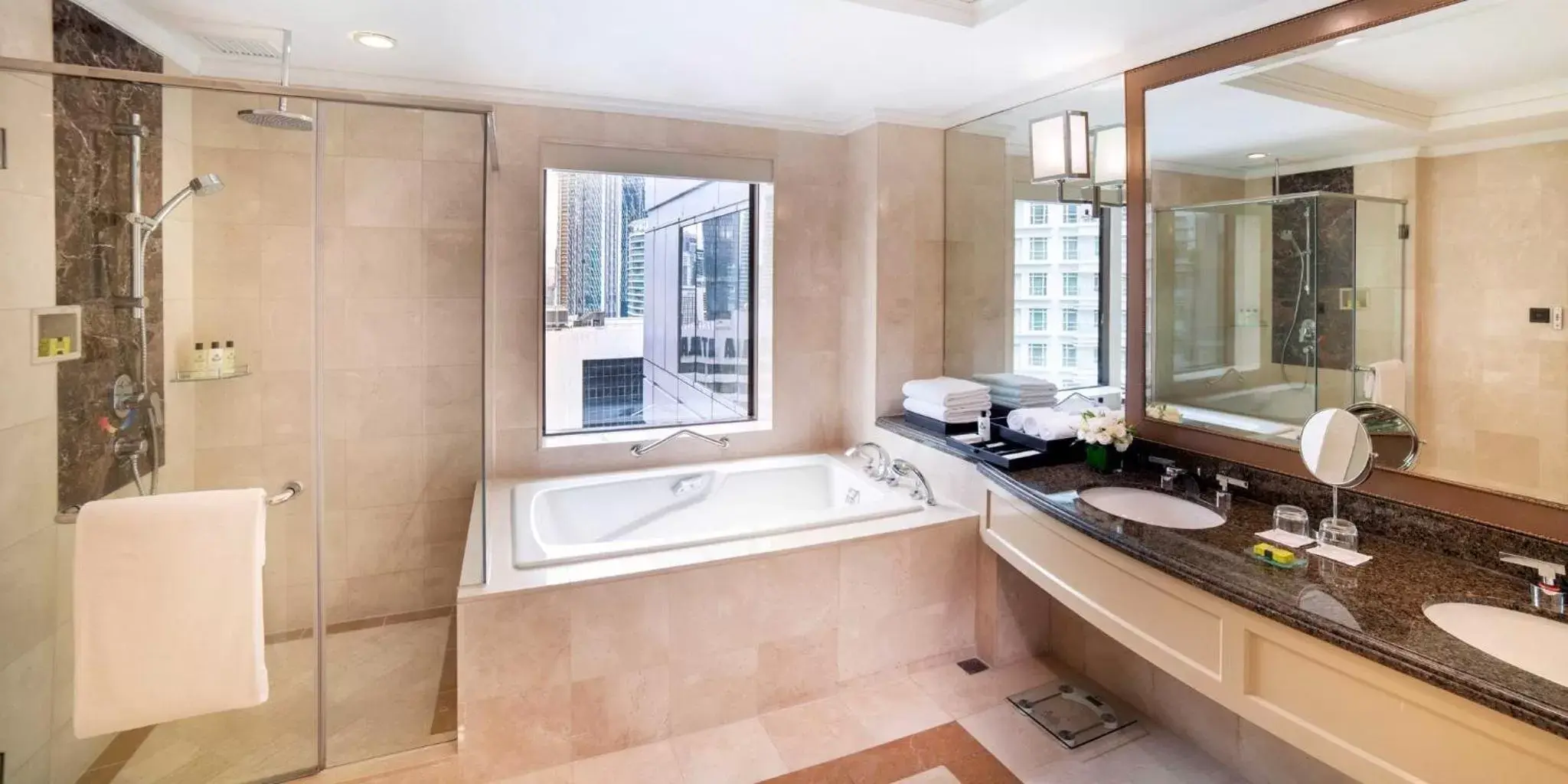 Bedroom, Bathroom in InterContinental Kuala Lumpur, an IHG Hotel