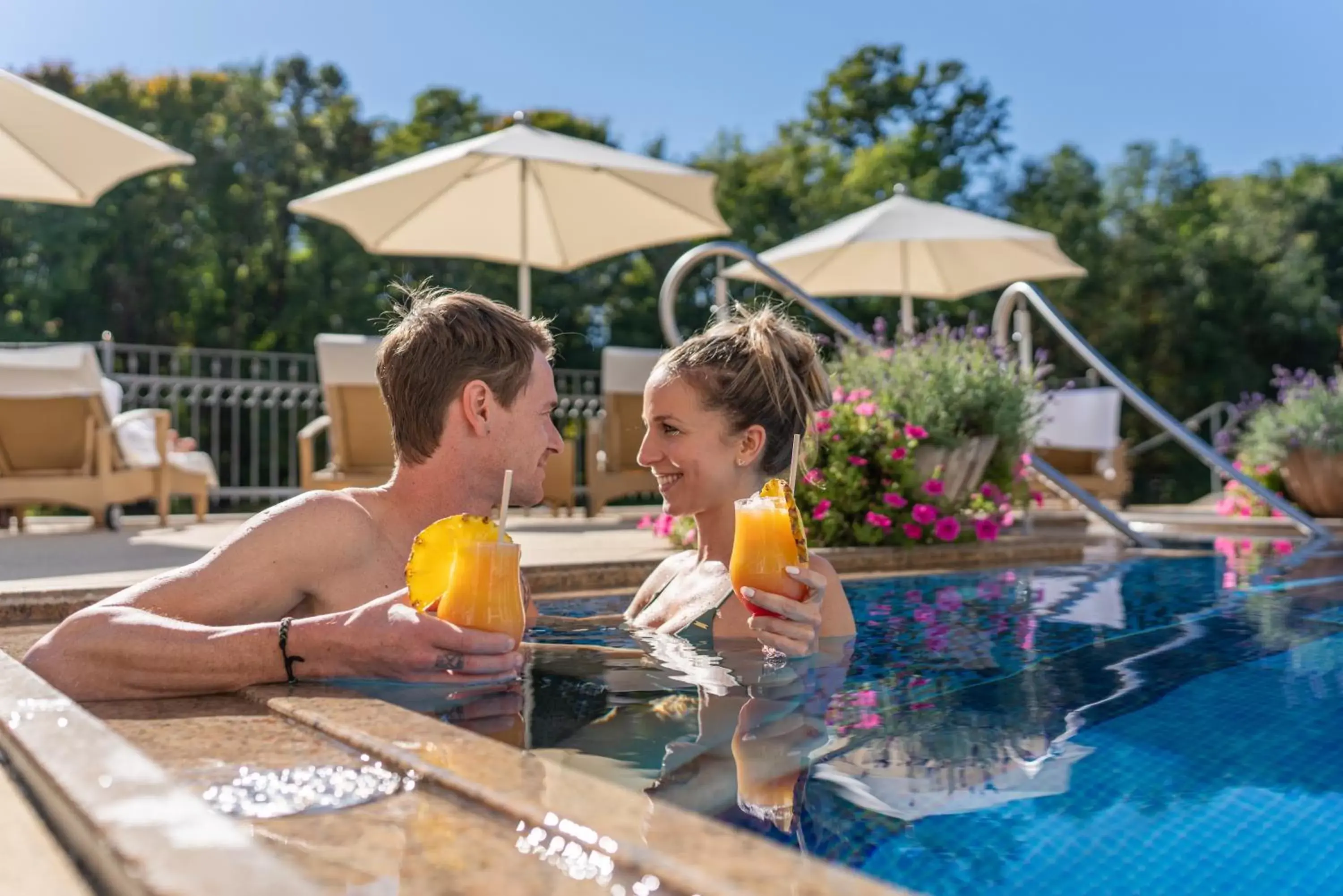 Swimming Pool in Grandhotel Lienz Business-Wellness & Gourmet