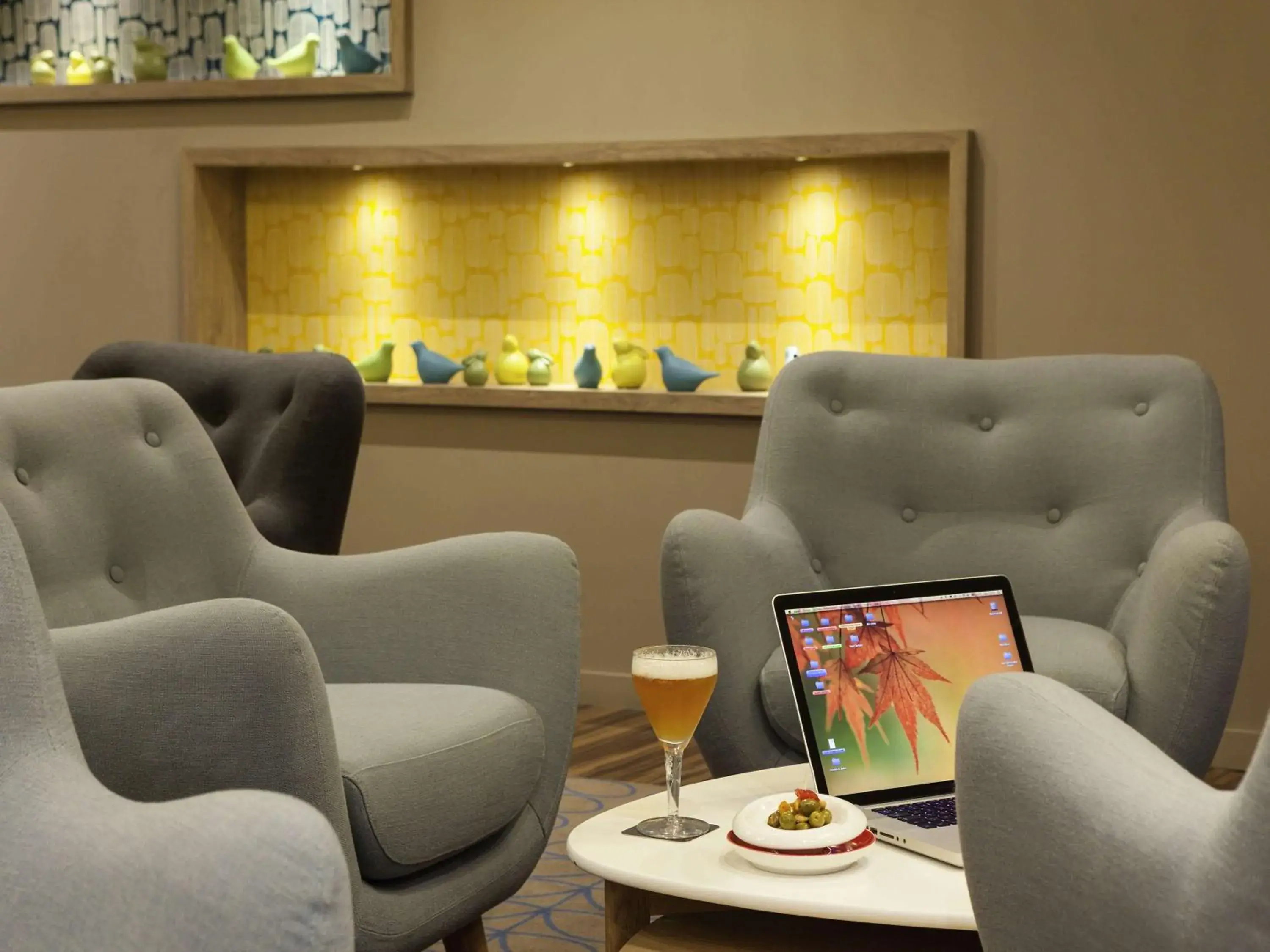 Lounge or bar in ibis Styles Chaumont Centre Gare