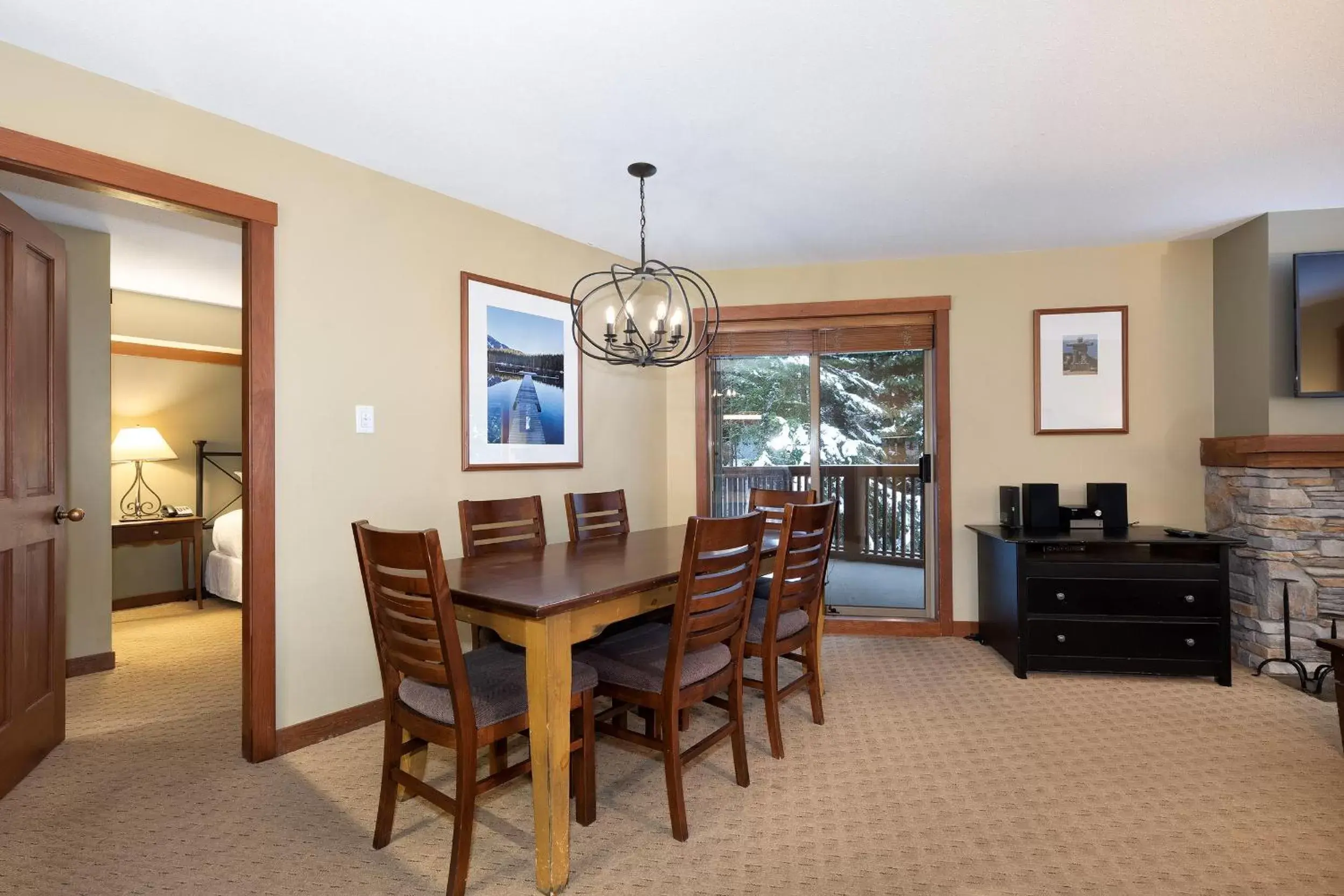 Dining Area in Horstman House by Whistler Premier