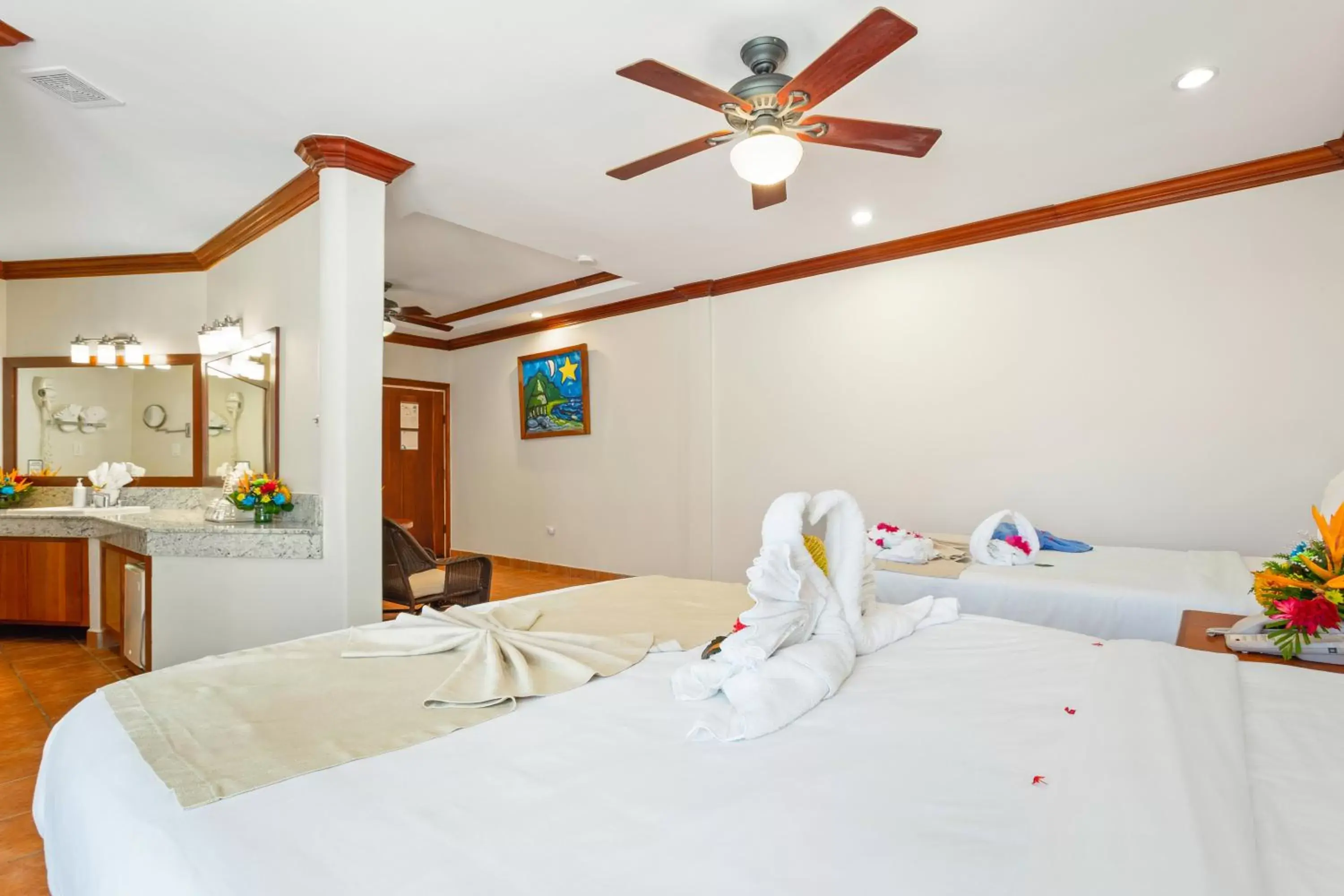 Bed in SunBreeze Hotel Bed in SunBreeze Hotel