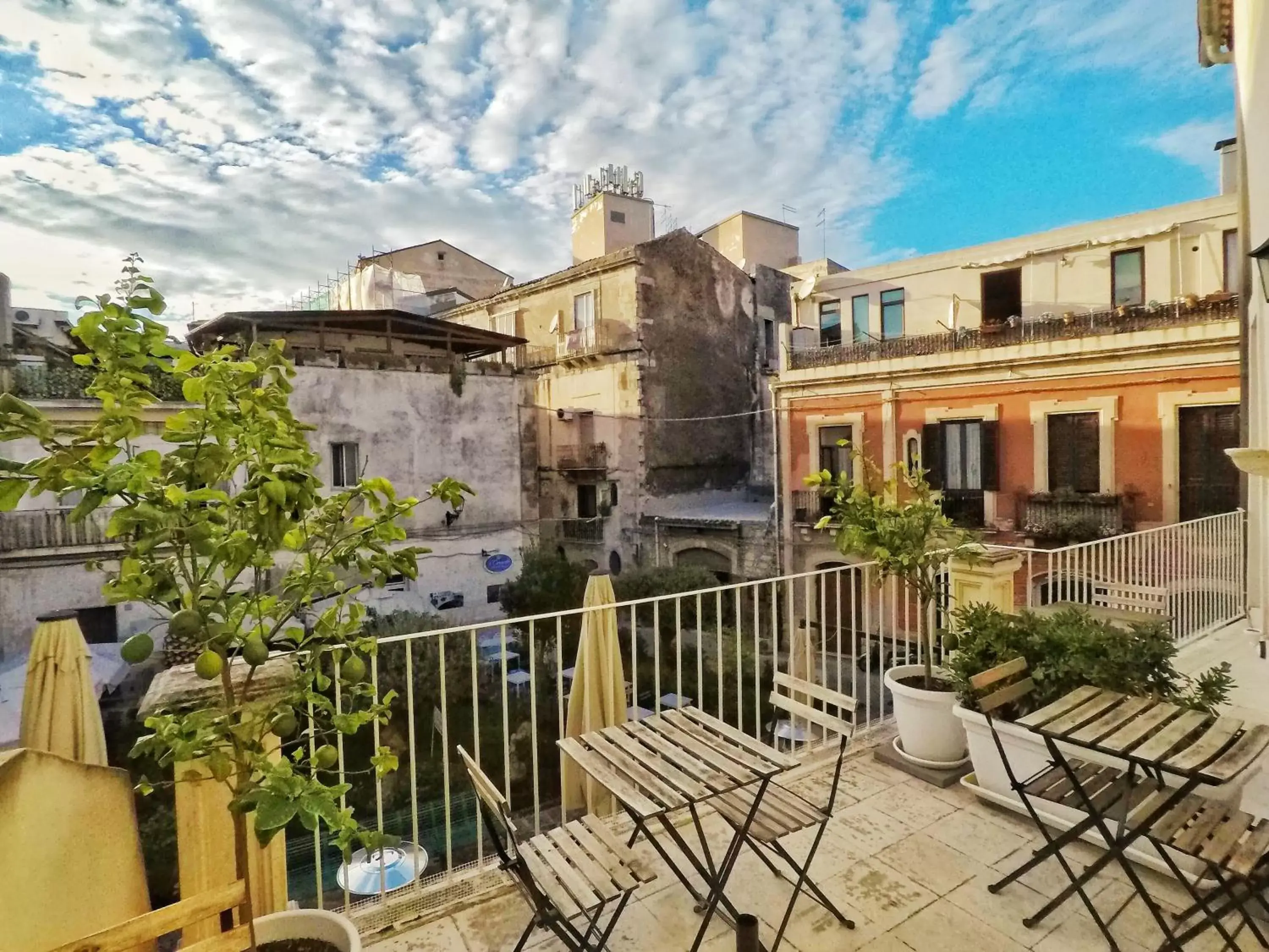 Patio, Property Building in La Residenza del Reginale