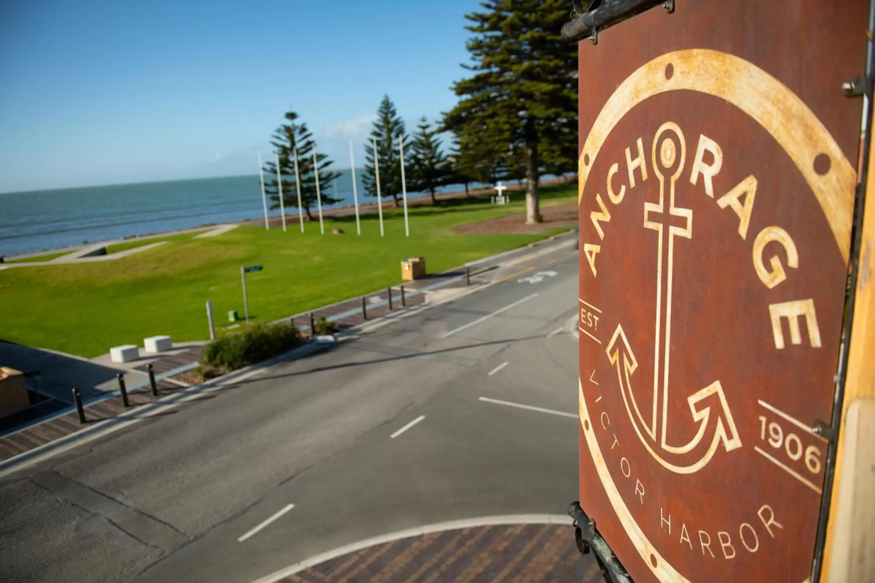 Property logo or sign in Anchorage Seafront Hotel