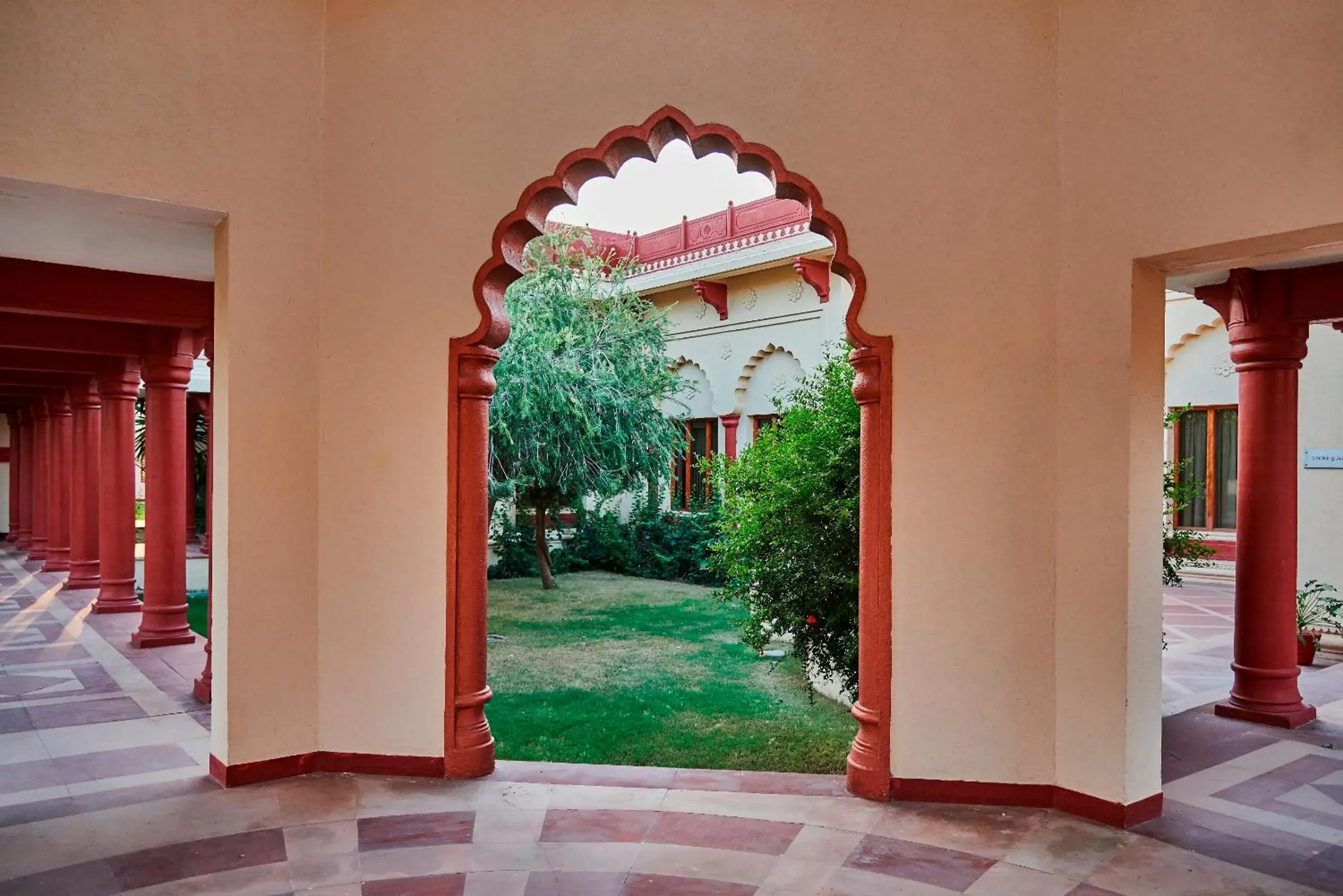 Garden in The Ummed Jodhpur Palace Resort & Spa