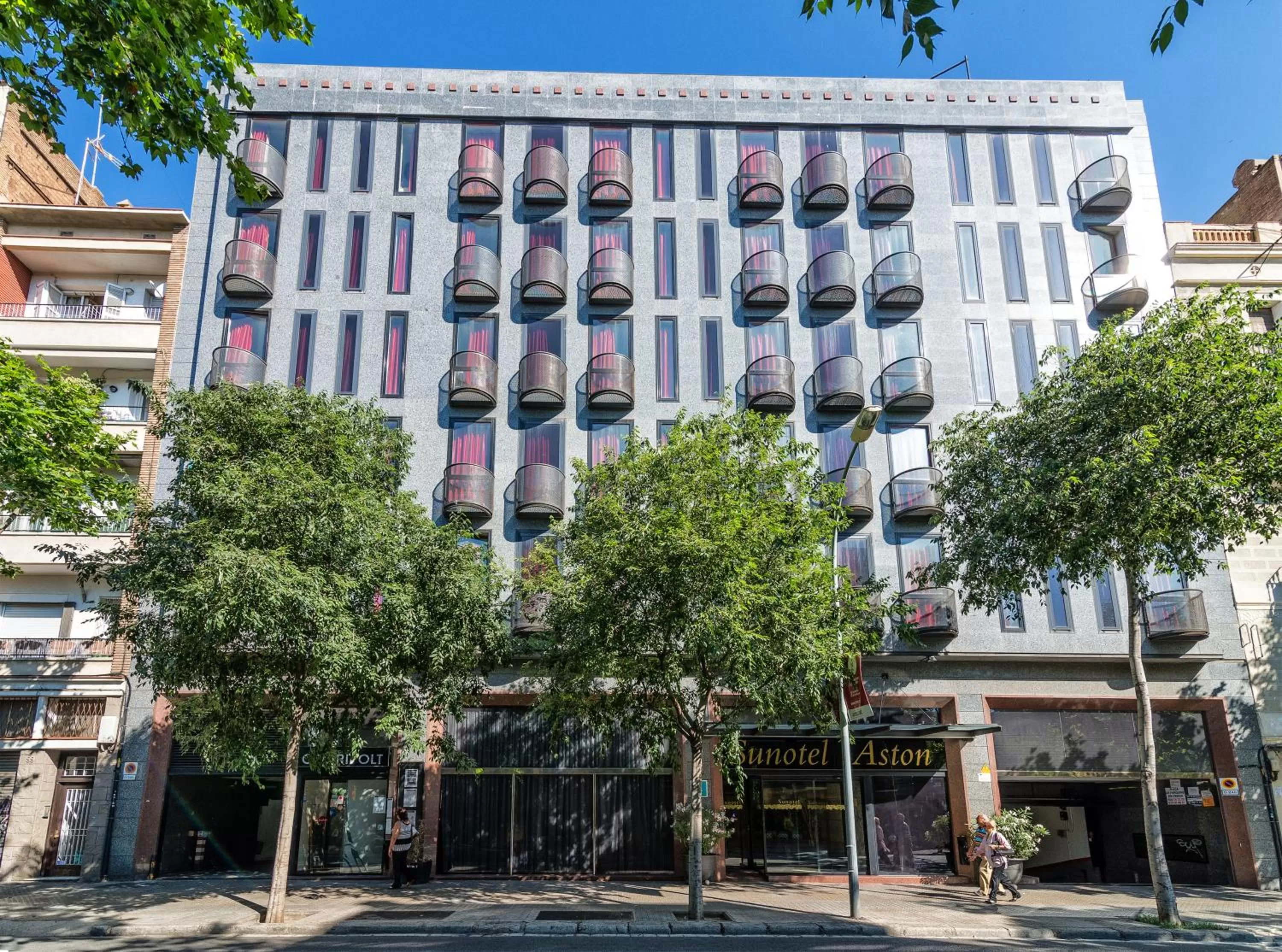 Facade/entrance in Sunotel Aston