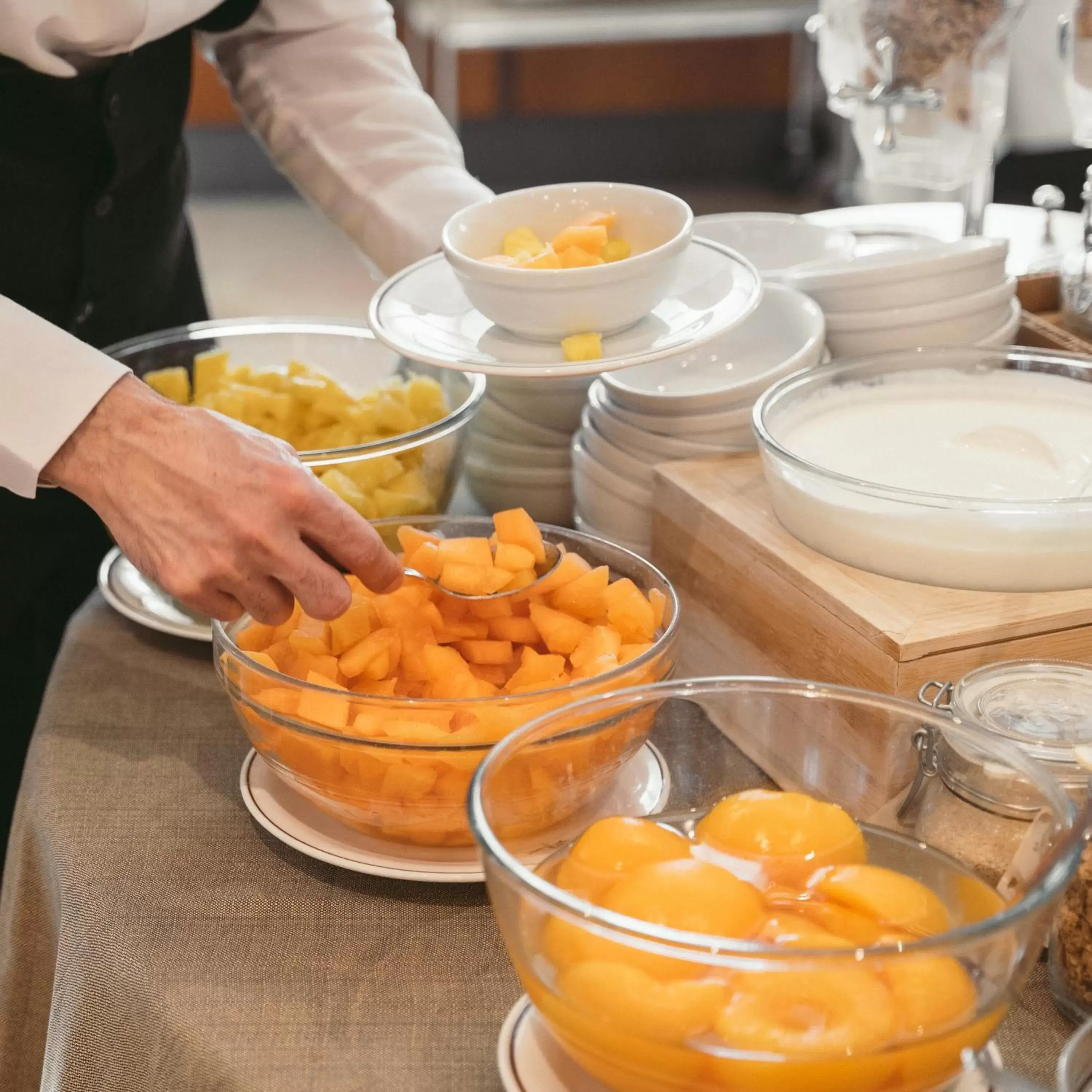 Breakfast in Hotel Minerva