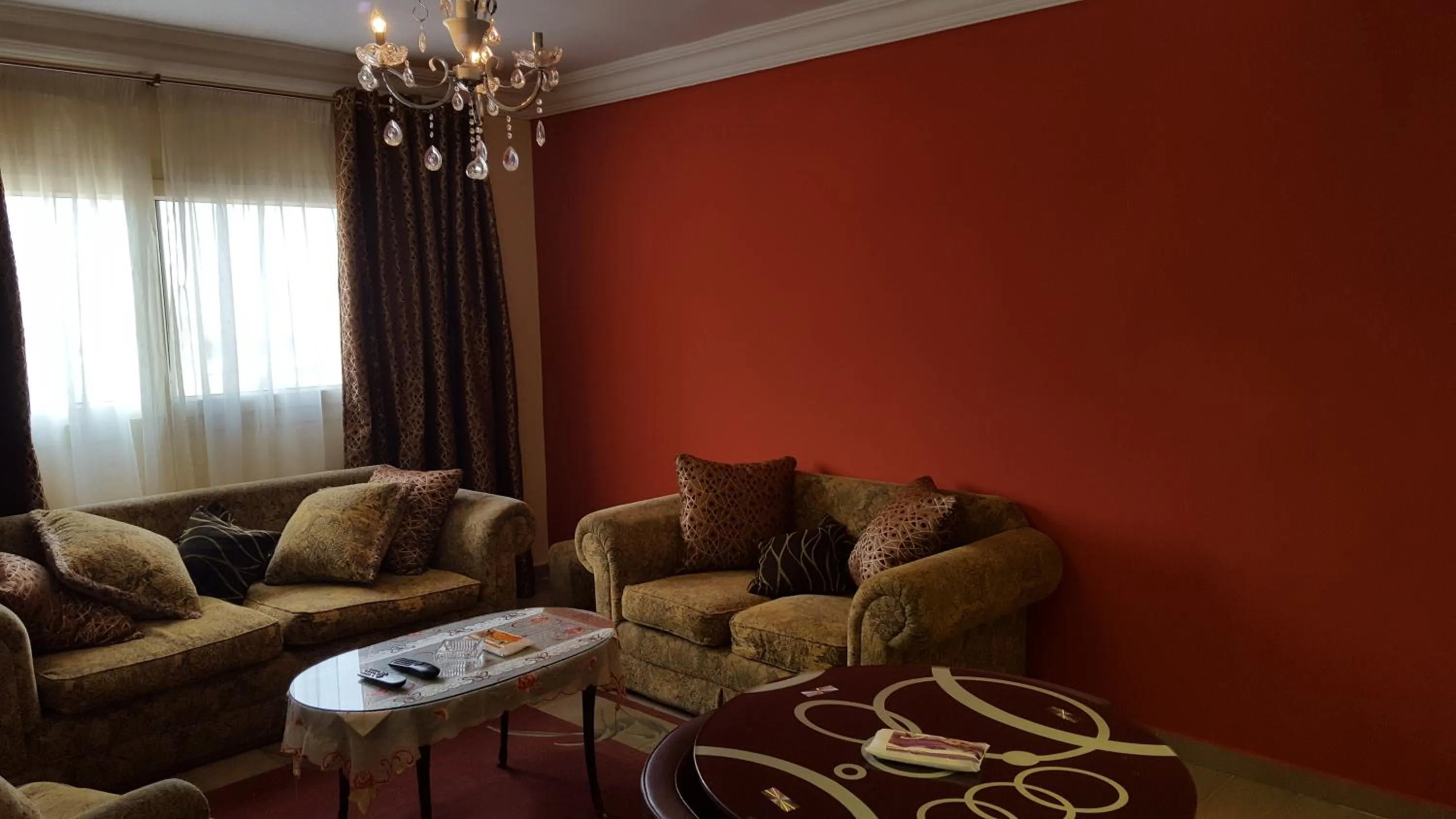 Living room in Alexander The Great Hotel