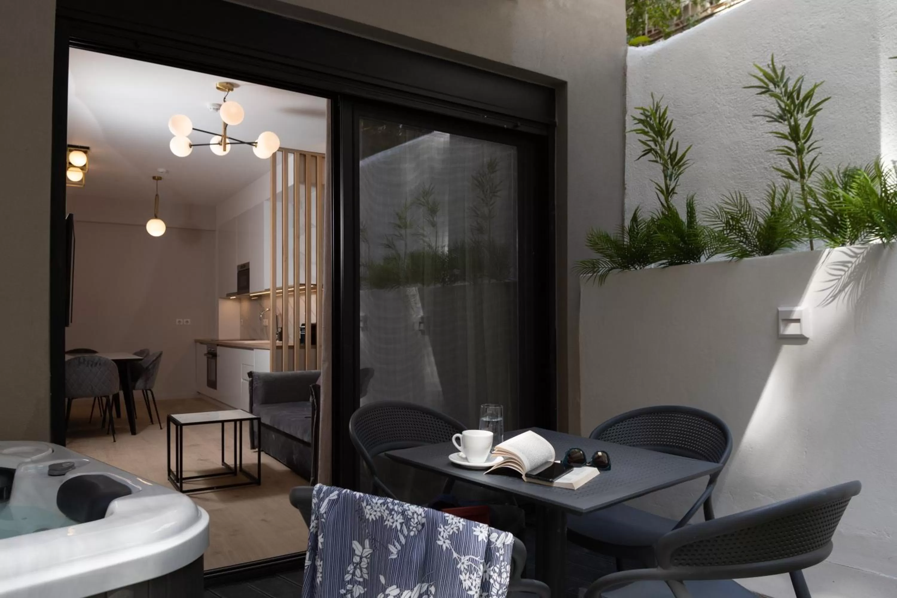 Balcony/Terrace in LUX&EASY Athens Downtown Residences