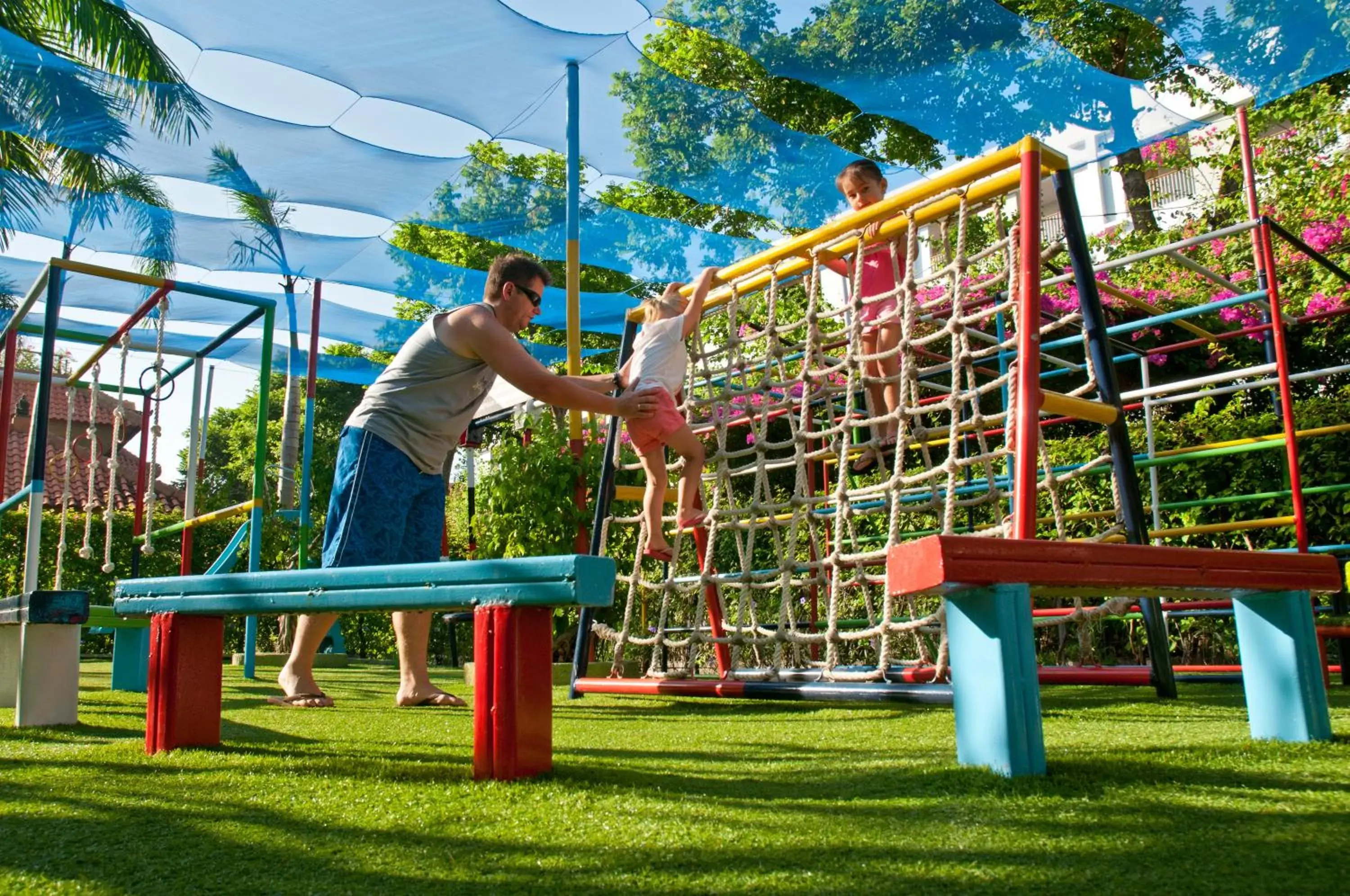 Children play ground in Febri's Hotel & Spa