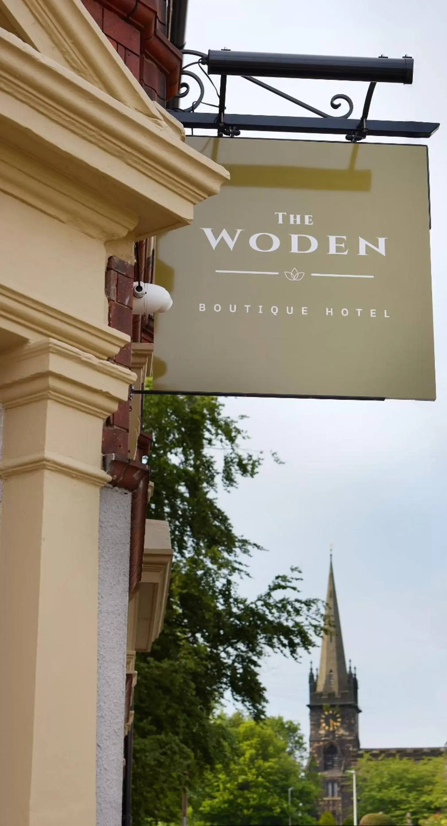 Property building in The Woden Boutique Hotel Walsall M6 J9