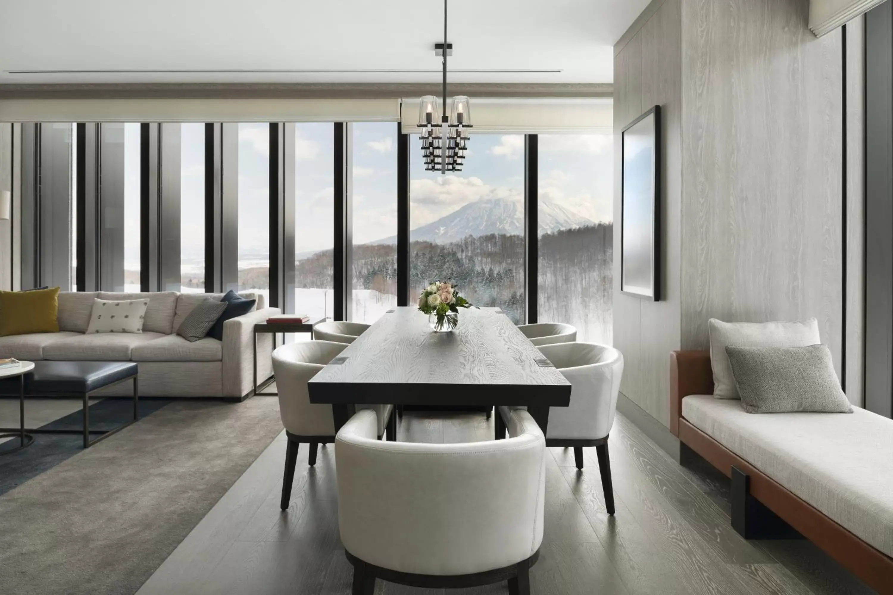 Living room, Seating Area in Park Hyatt Niseko Hanazono