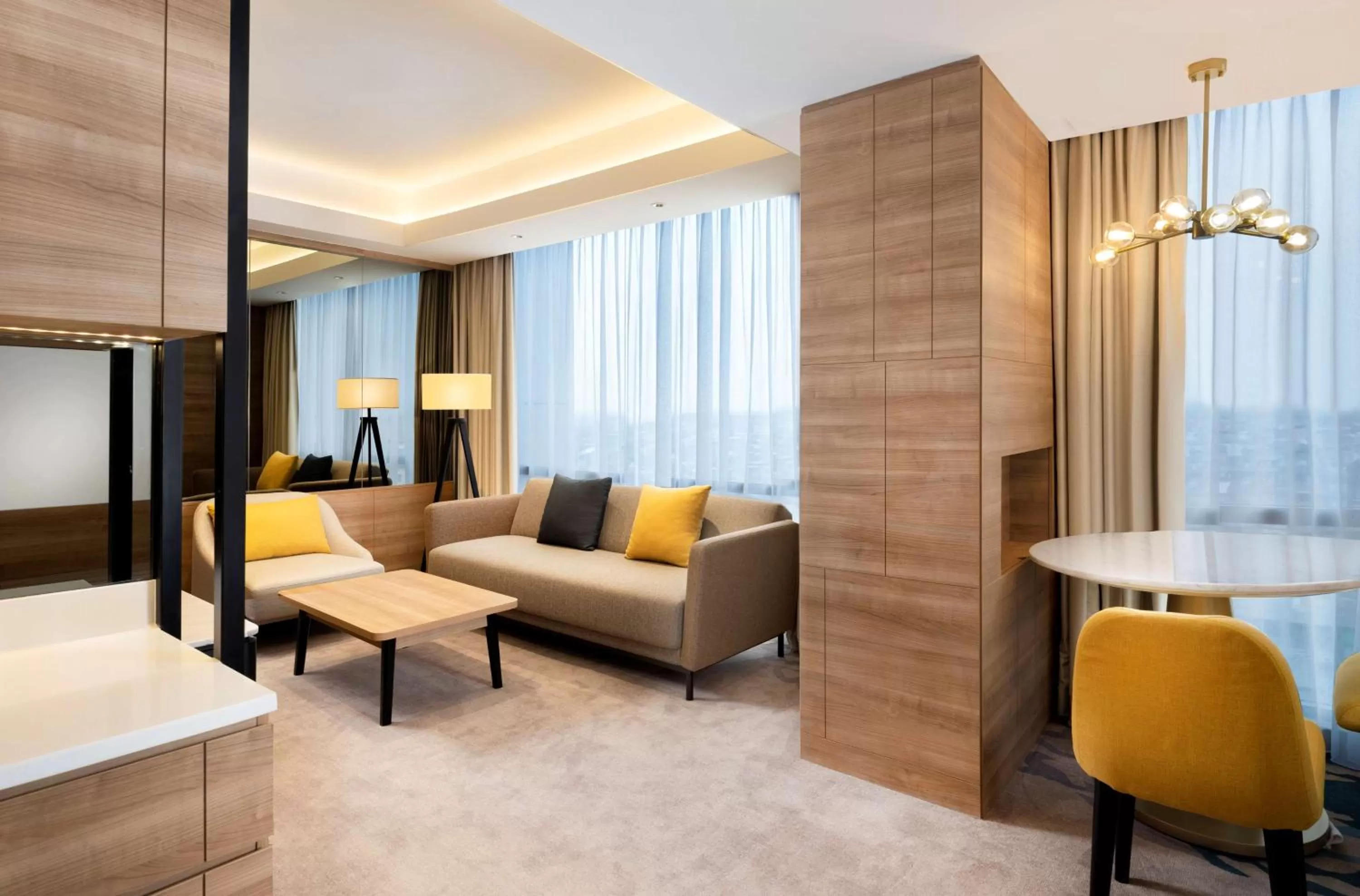 Living room in Hilton Garden Inn Jakarta Taman Palem