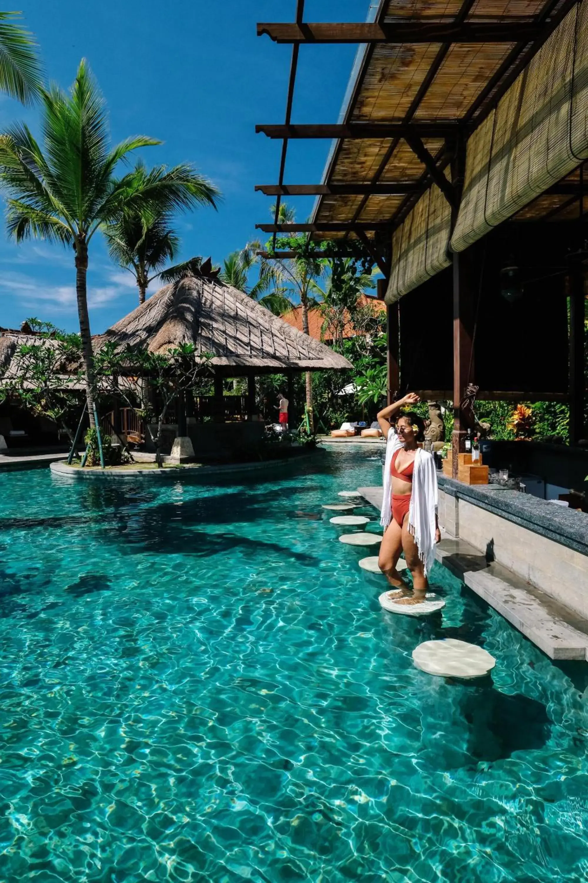 Swimming pool in The Alantara Sanur Swimming pool in The Alantara Sanur