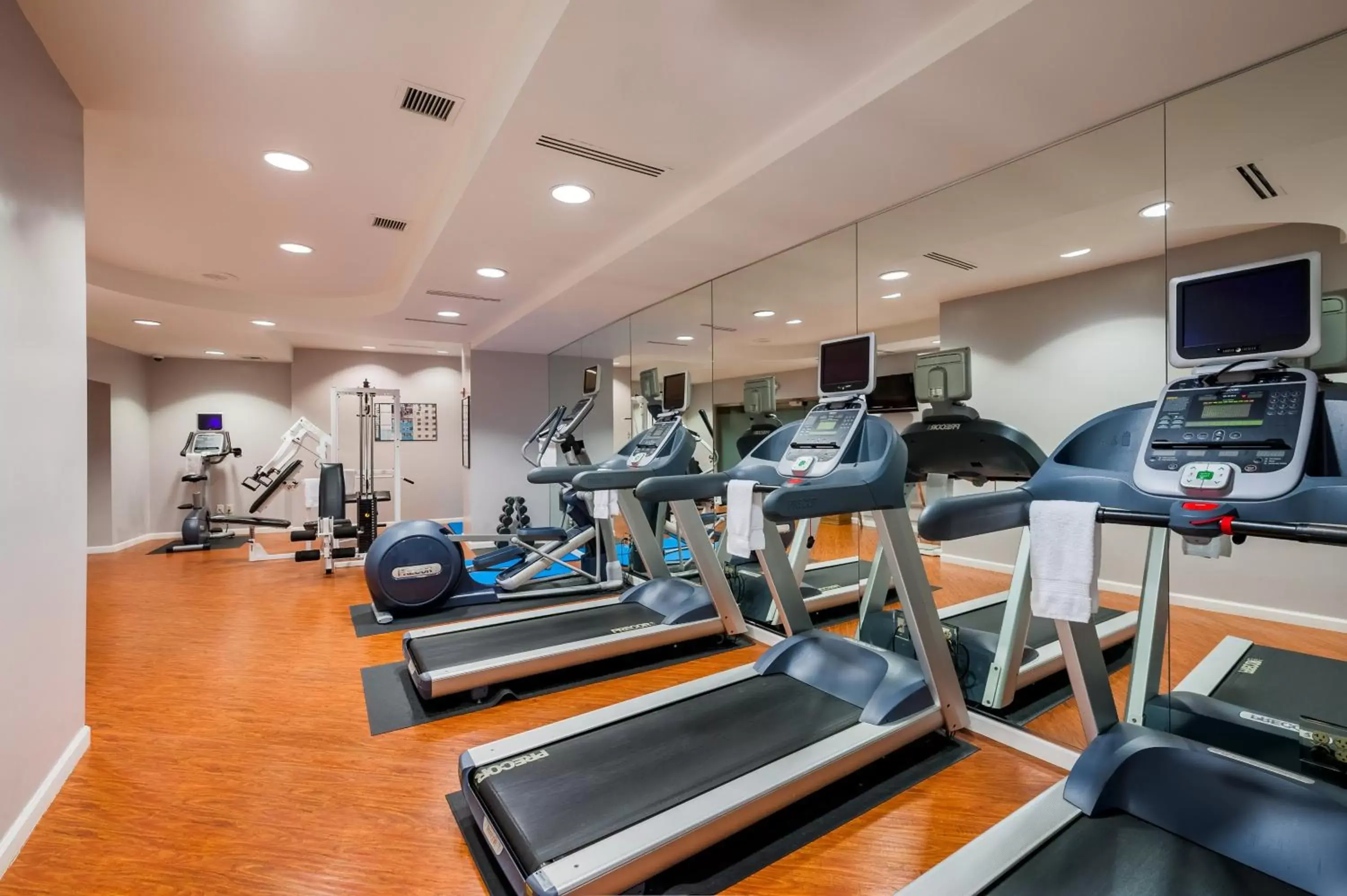 Fitness centre/facilities, Fitness Center/Facilities in The Commerce Casino & Hotel