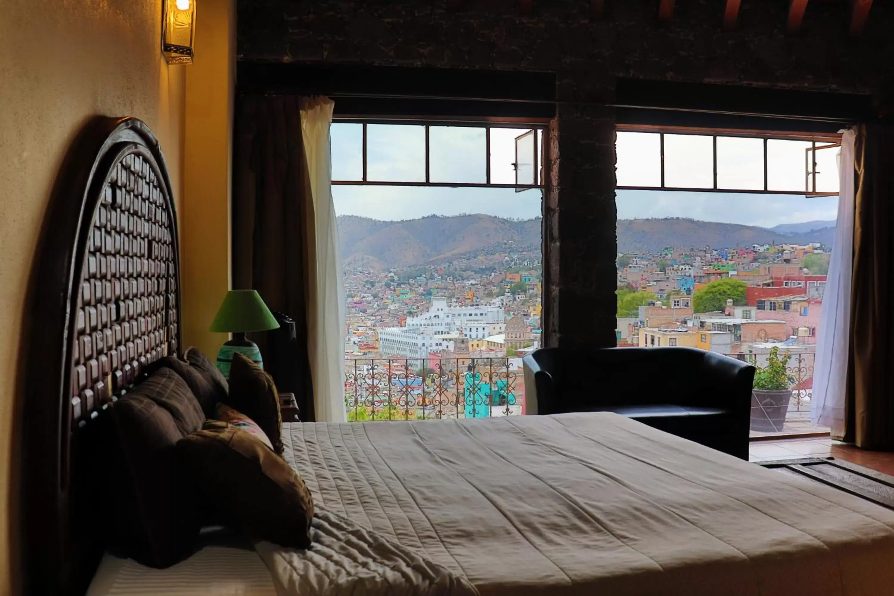 Bed, Seating Area in Hotel Chocolate Suites