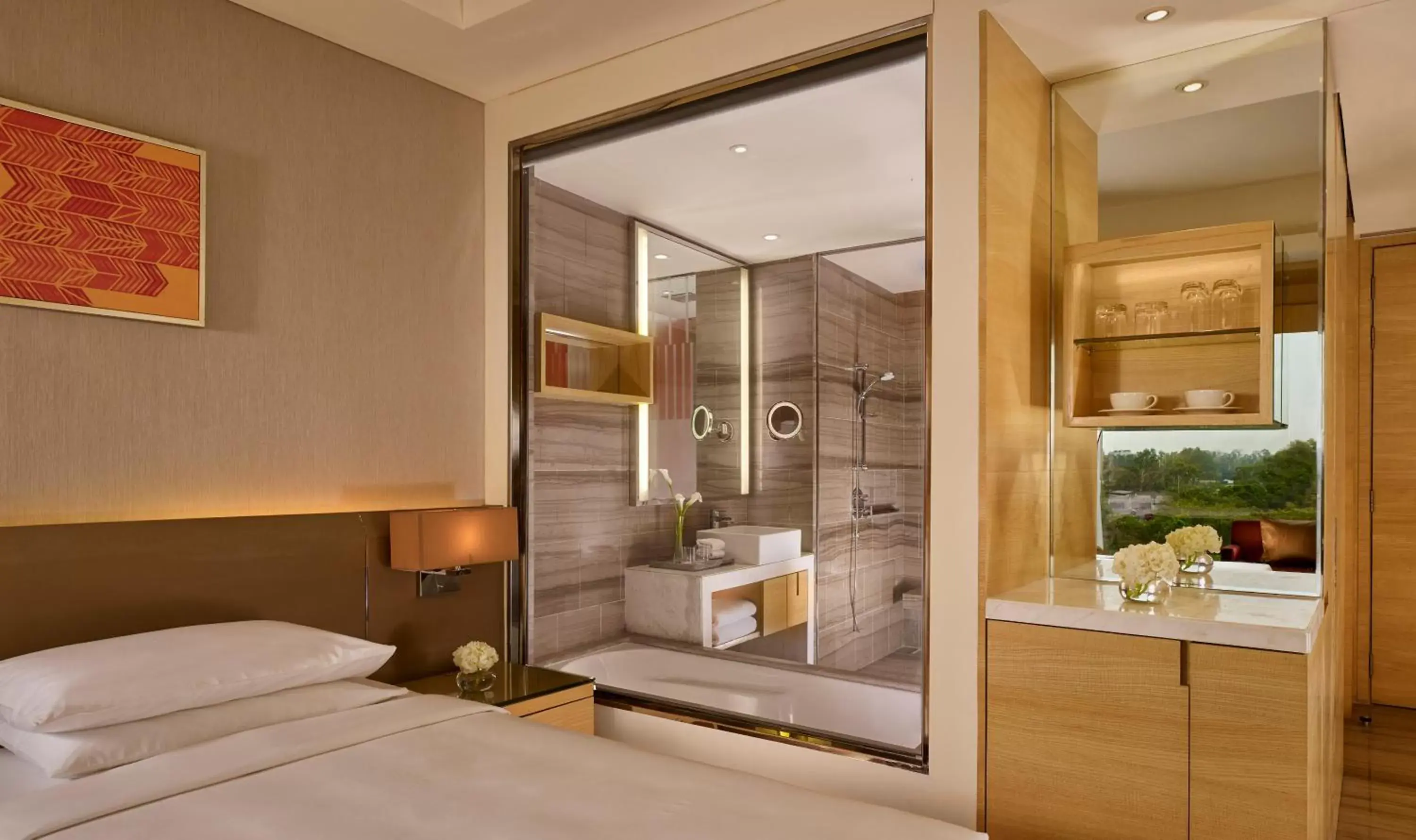 Photo of the whole room, Bed in Hyatt Regency Chandigarh Photo of the whole room, Bed in Hyatt Regency Chandigarh