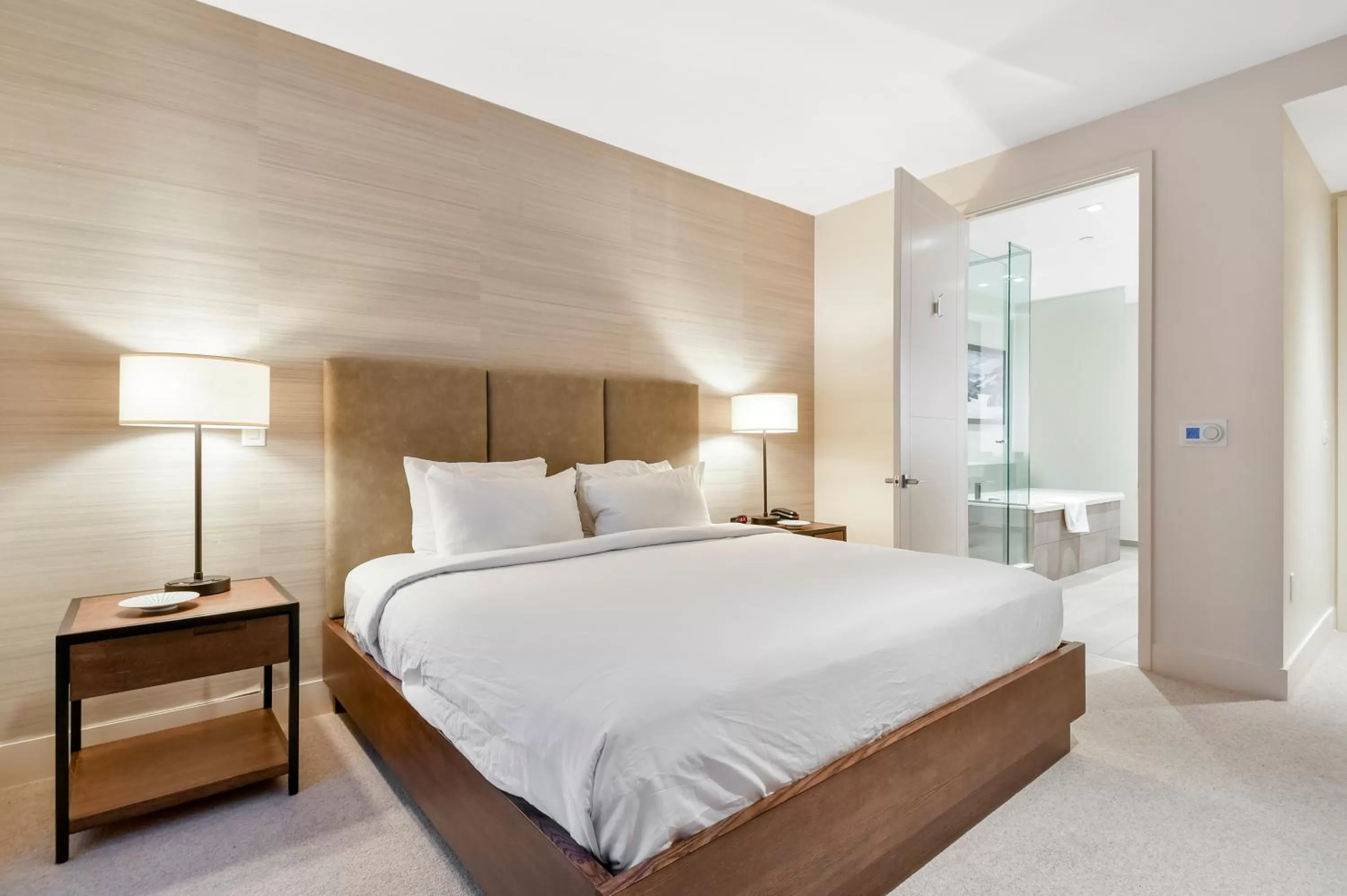 Bed in Lift Park City Condominiums