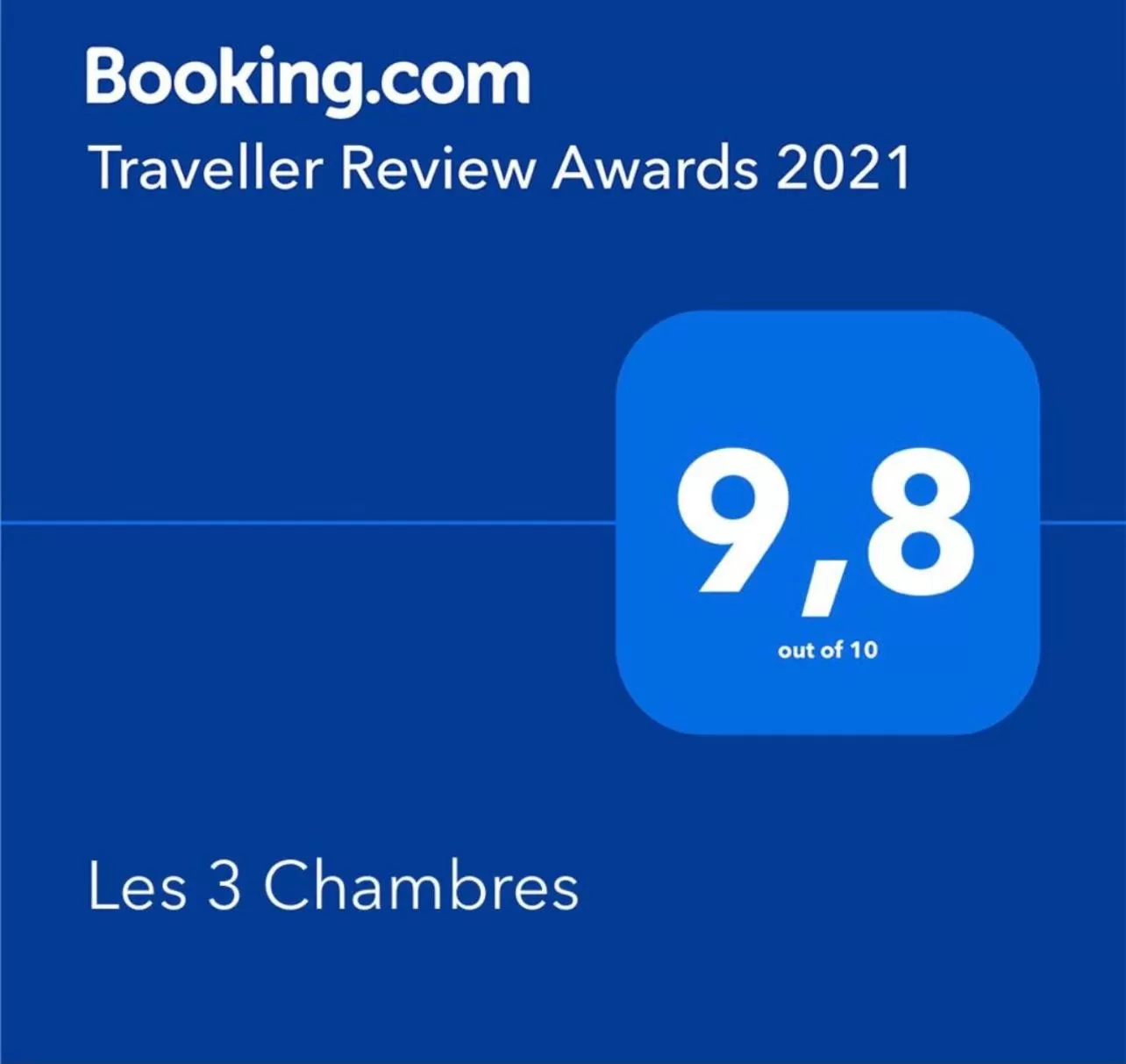 Logo/Certificate/Sign in Les 3 Chambres