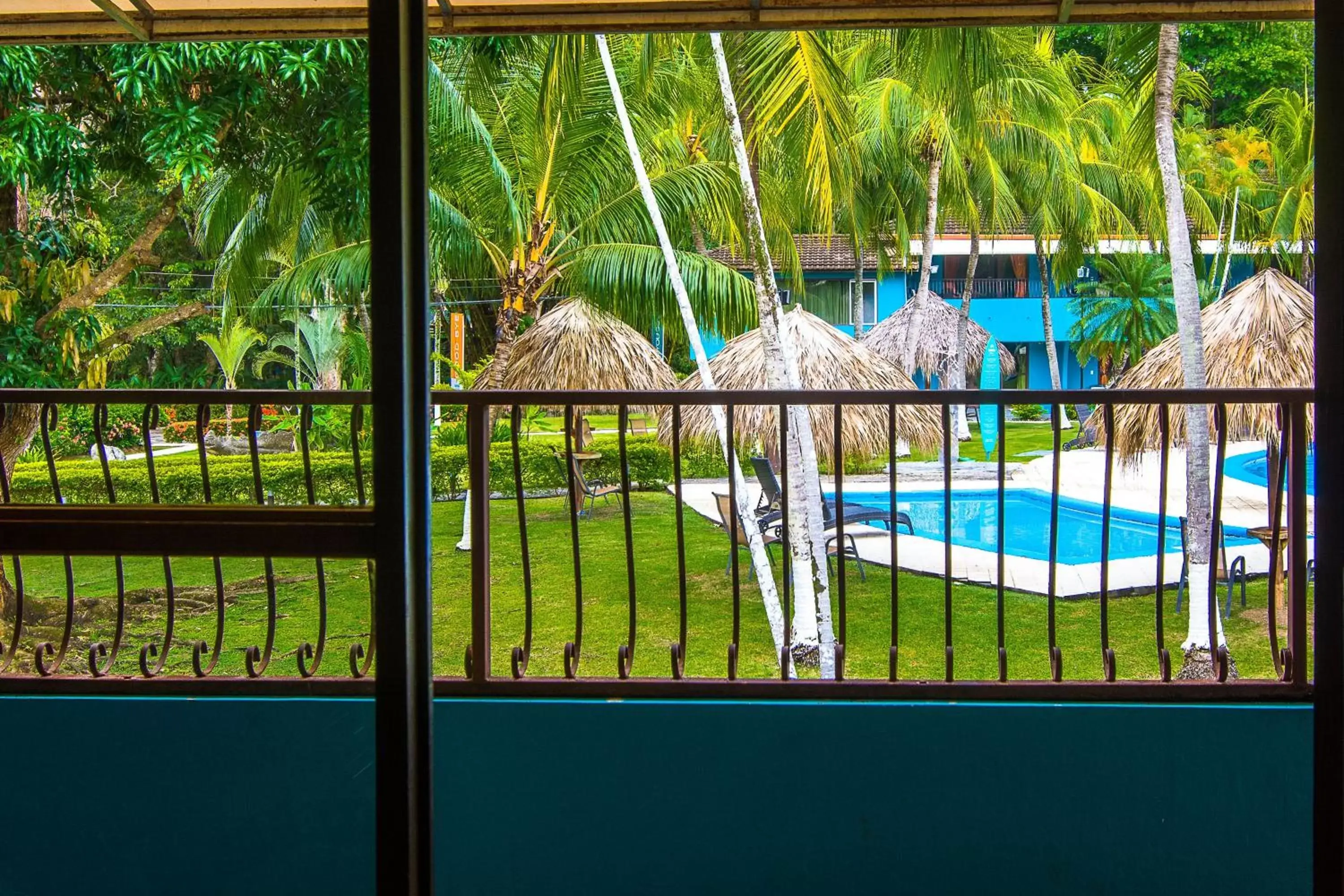 Pool View in Costa Rica Surf Camp by SUPERbrand