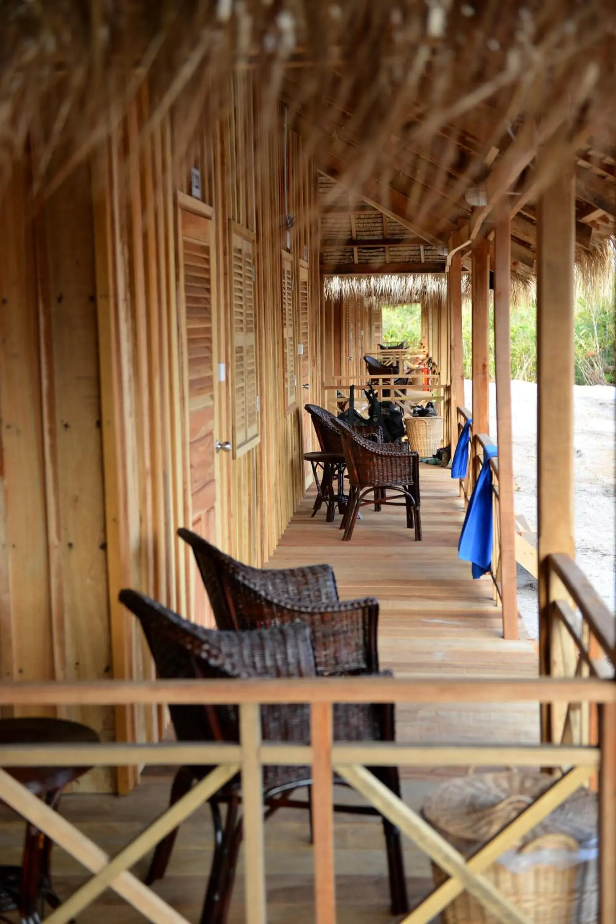 Facade/entrance in Sok San Beach Resort