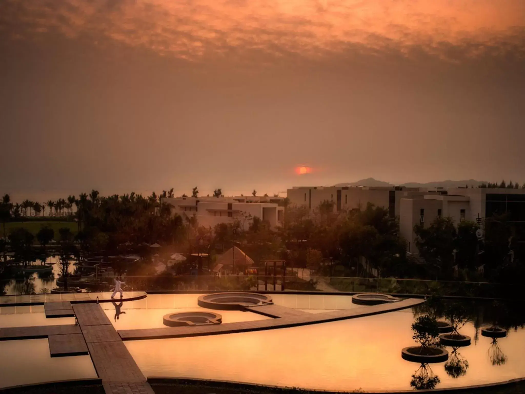 Bird's eye view in Sofitel Sanya Leeman Resort