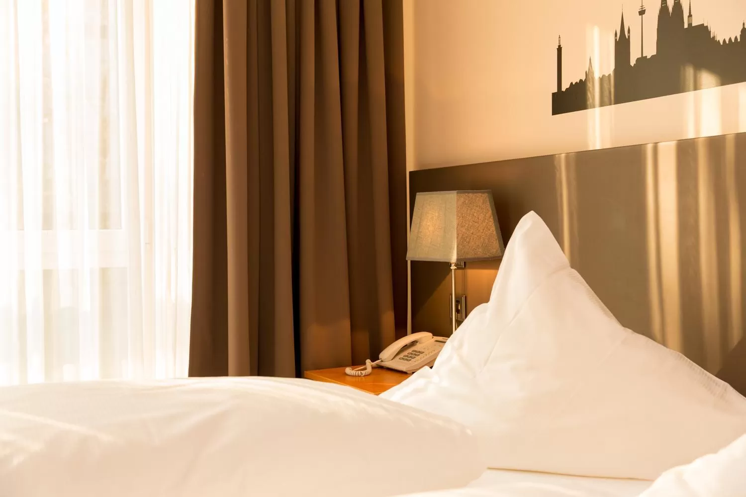 Bedroom, Bed in Hotel Drei Kronen