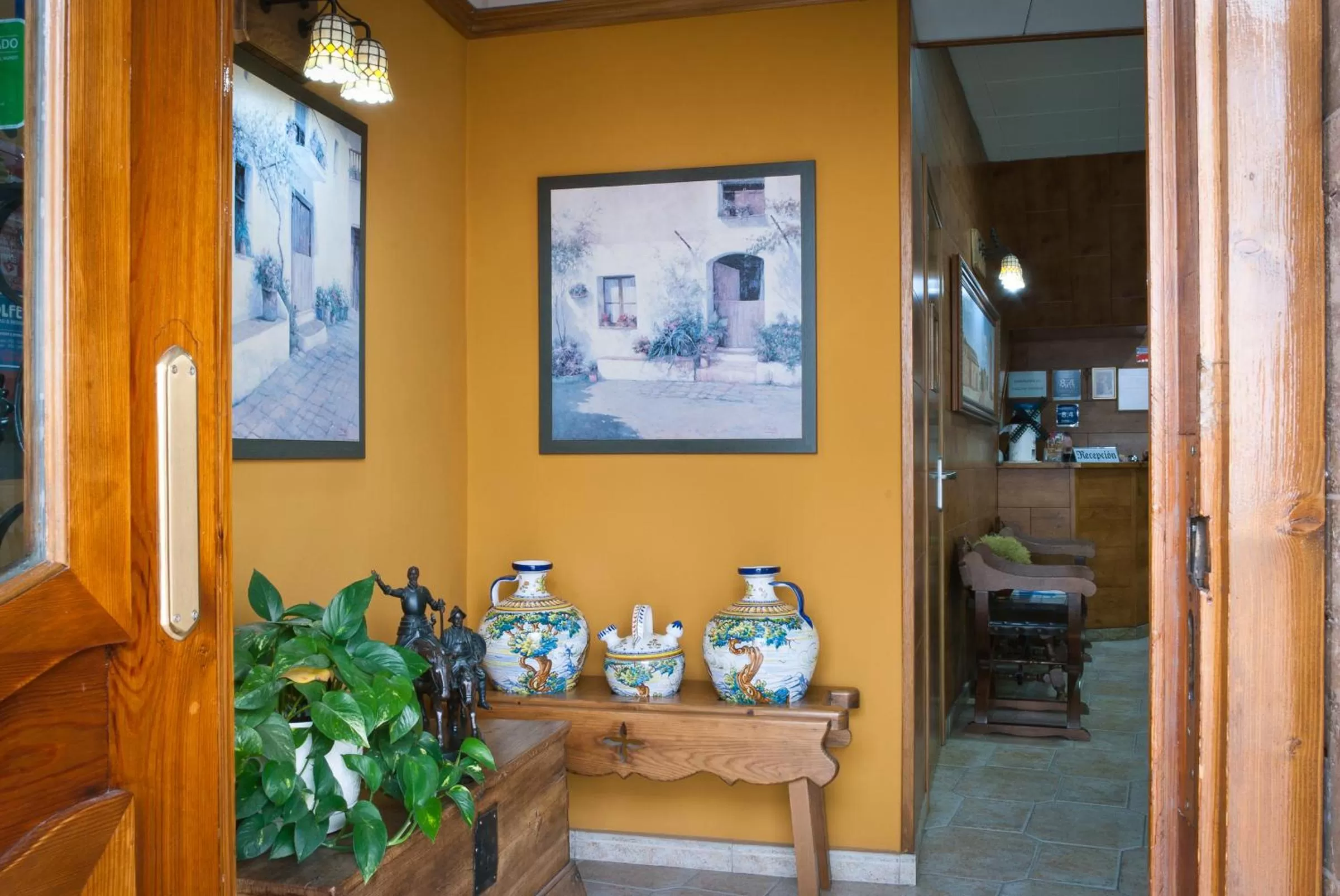 Decorative detail in Hotel Hidalgo Quijada