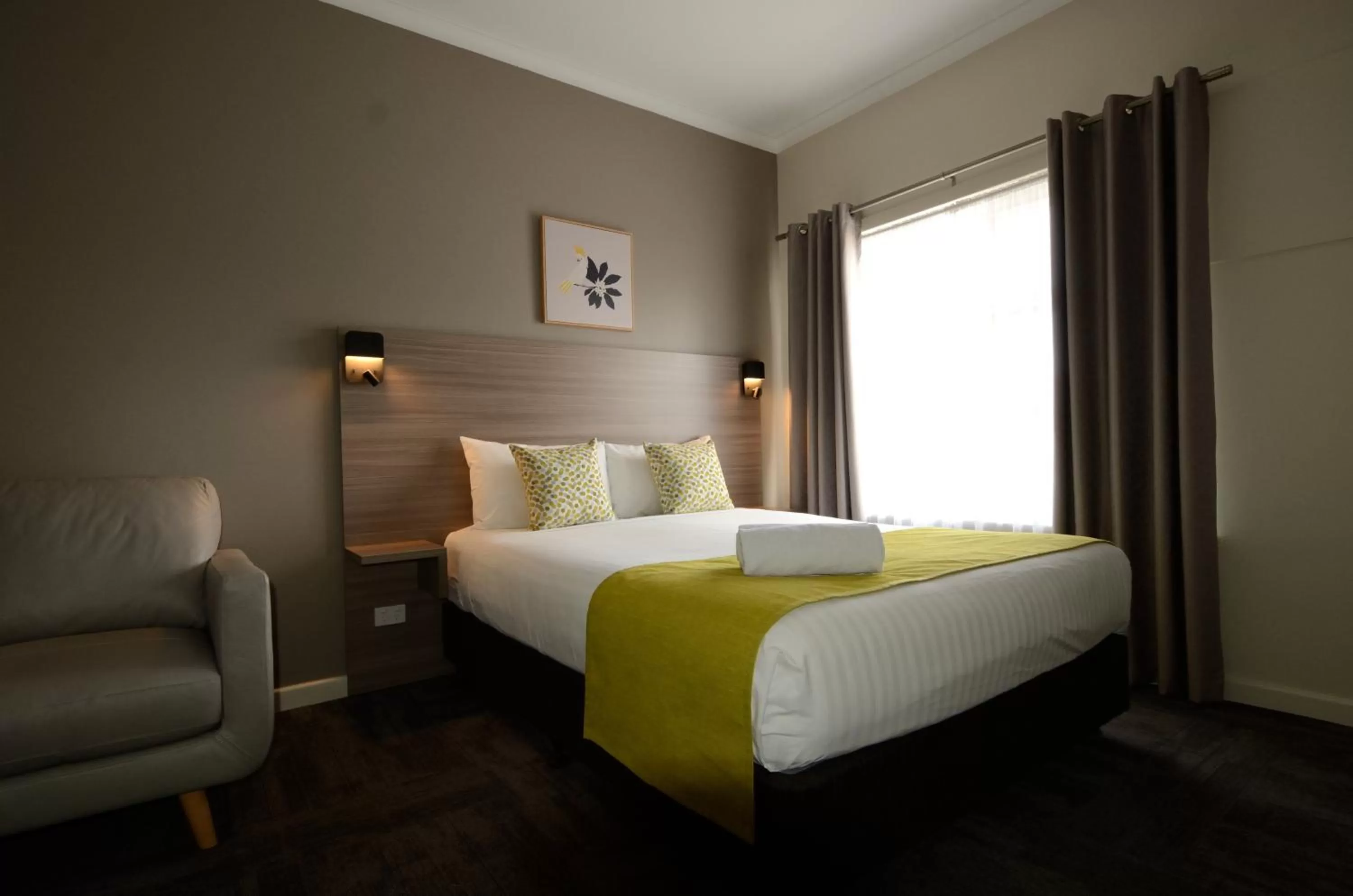 Seating area, Bed in 105 On The Park