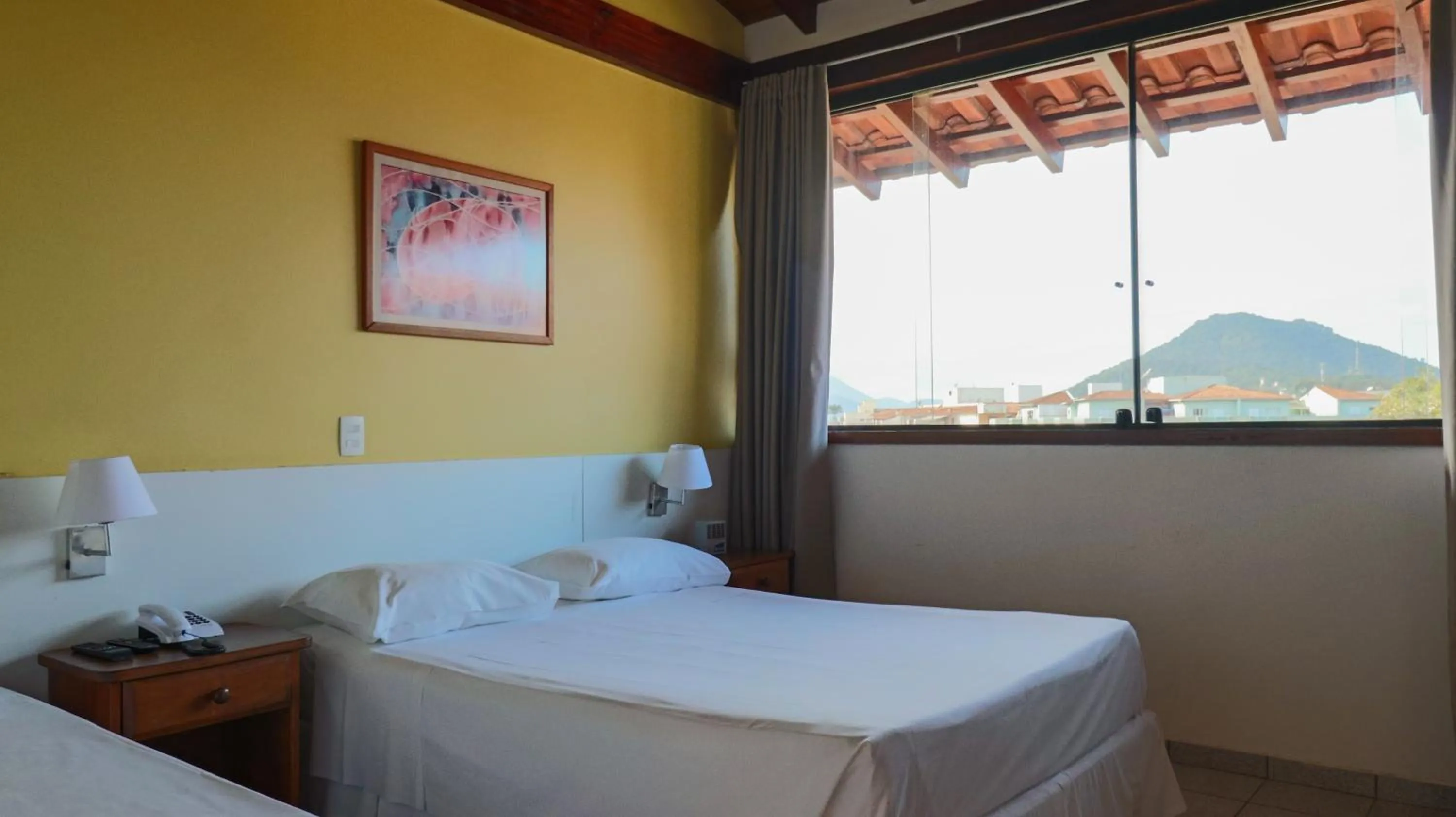 Bed in Hotel Coquille