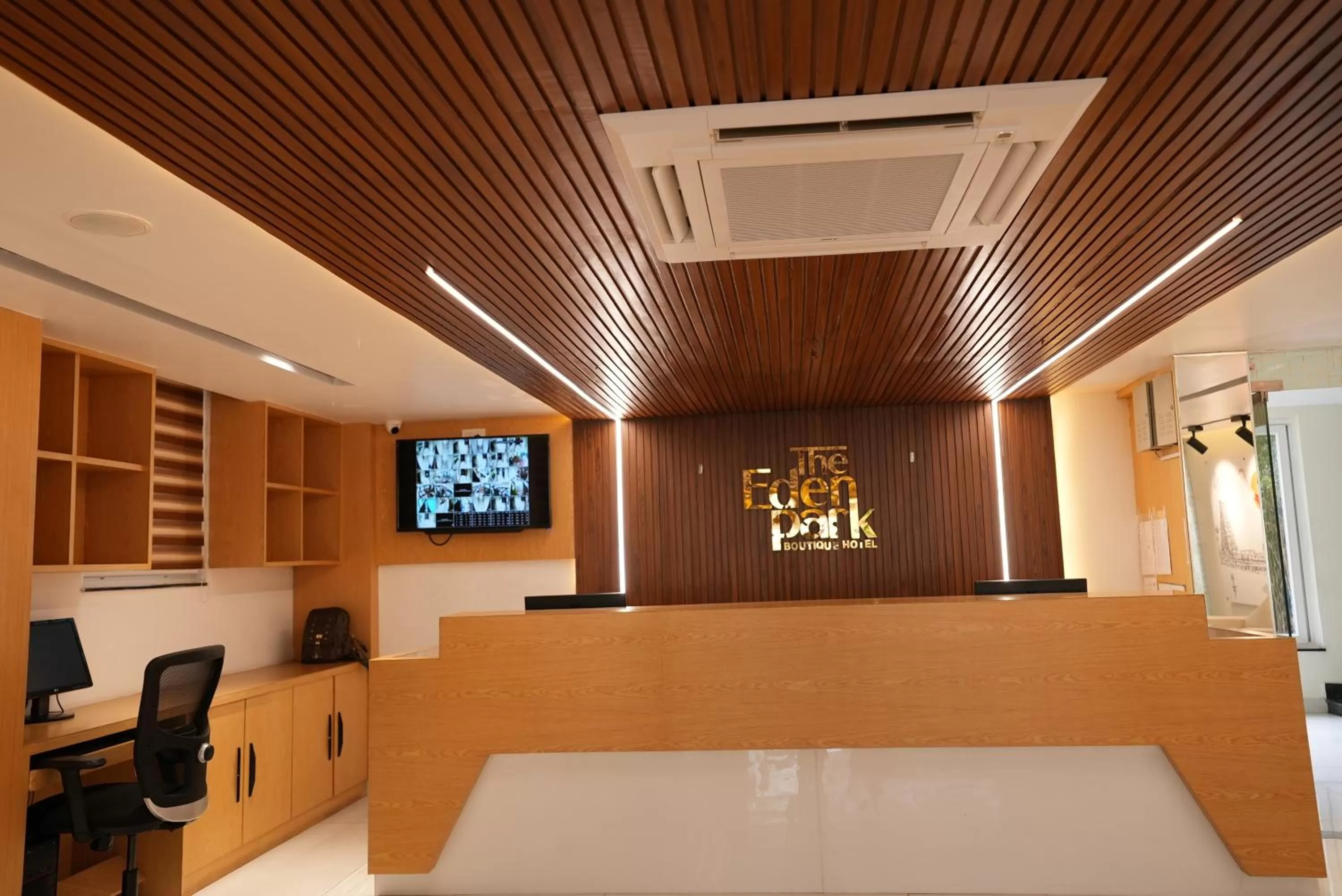 TV and multimedia in Eden Park Boutique Hotel