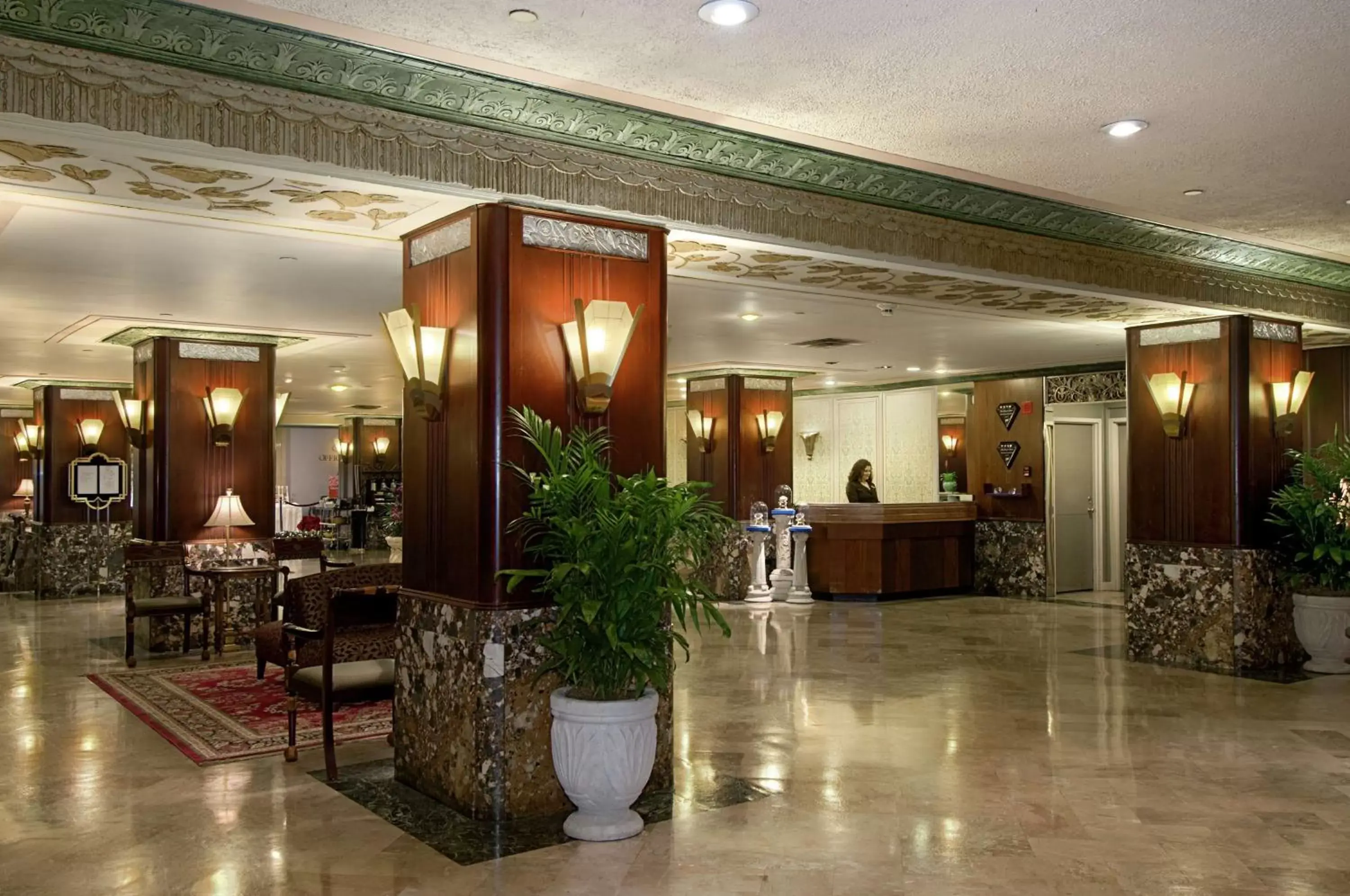 Lobby or reception, Lobby/Reception in Hilton Cincinnati Netherland Plaza