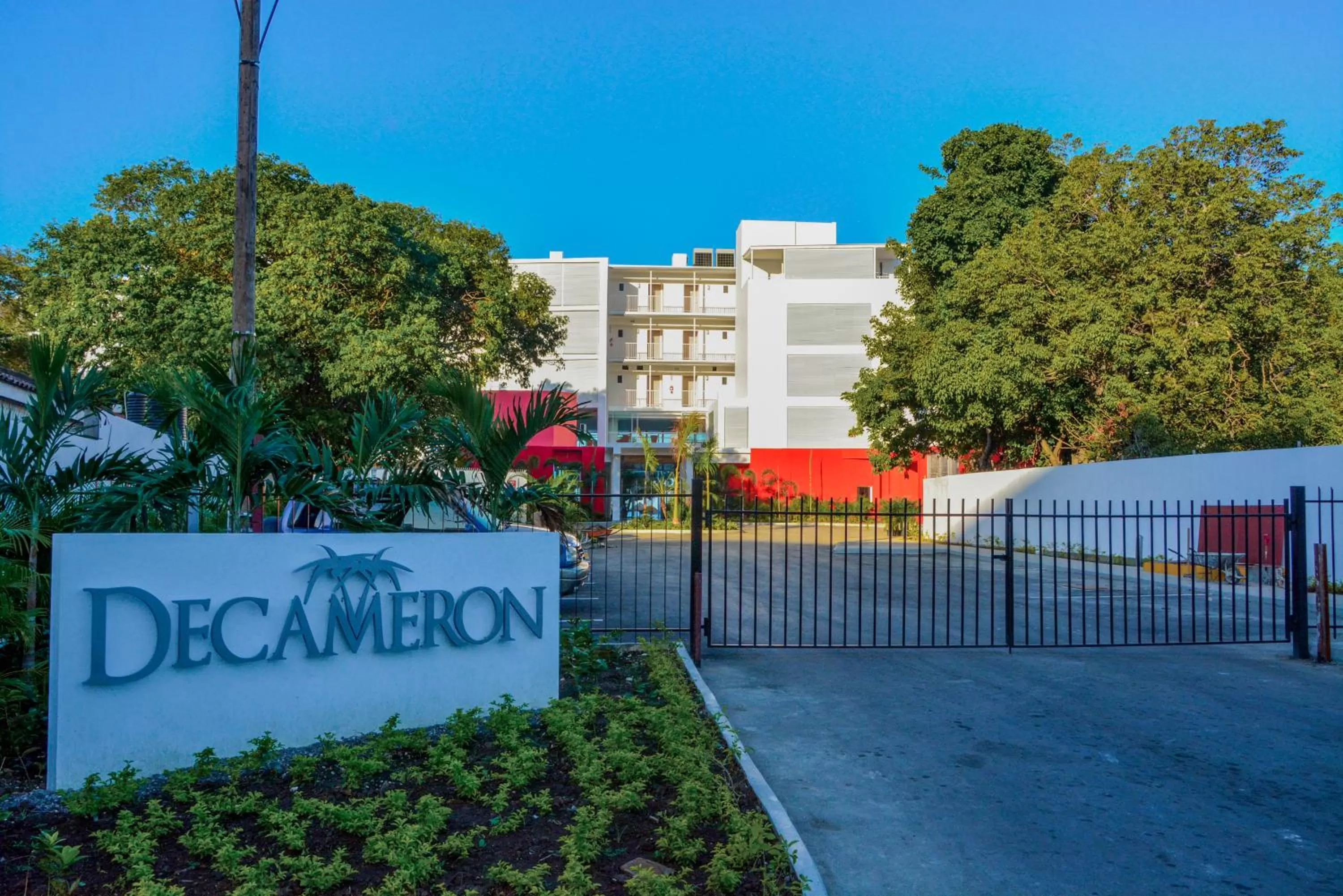 Property building in Grand Decameron Cornwall Beach, A Trademark All-Inclusive Resort